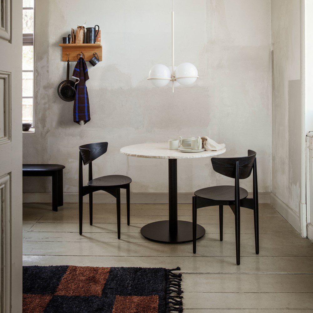 FERM LIVING Era Chandelier - Modern Scandinavian Pendant Light in Cashmere Finish | Perfect for Dining Room, Bedroom or Living Room Lighting Decor