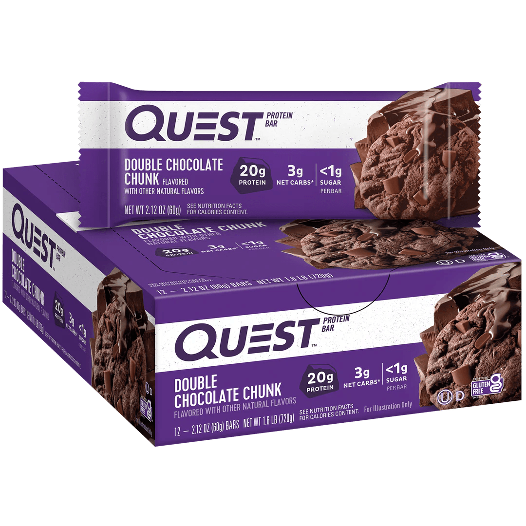 Quest Protein Bars 12 Pack - High Protein Snack Bars for Weight Loss & Muscle Building - Perfect for Gym, Workout & On-the-Go Energy Boost