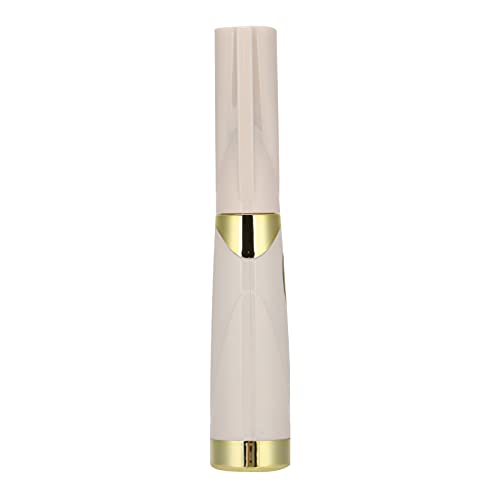 Electric Eyelash Curler Heated - Clip Type Portable Lash Curling Tool for Long Lasting Natural Lashes | Women's Beauty Essential for Home & Travel Use (White)