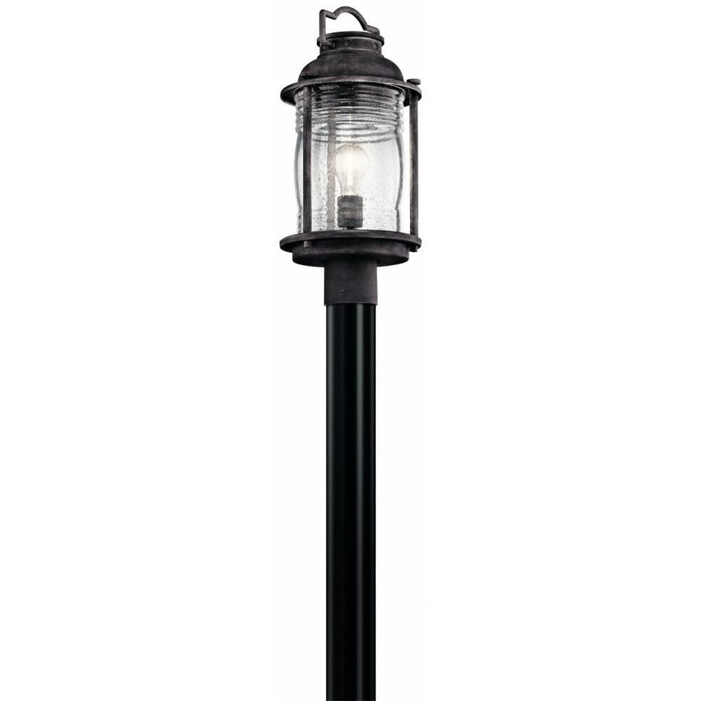 Kichler 49573WZC Outdoor Wall Light - Weatherproof Exterior Post Mount Lighting for Porch, Patio, and Garden - Energy Efficient LED Outdoor Sconce