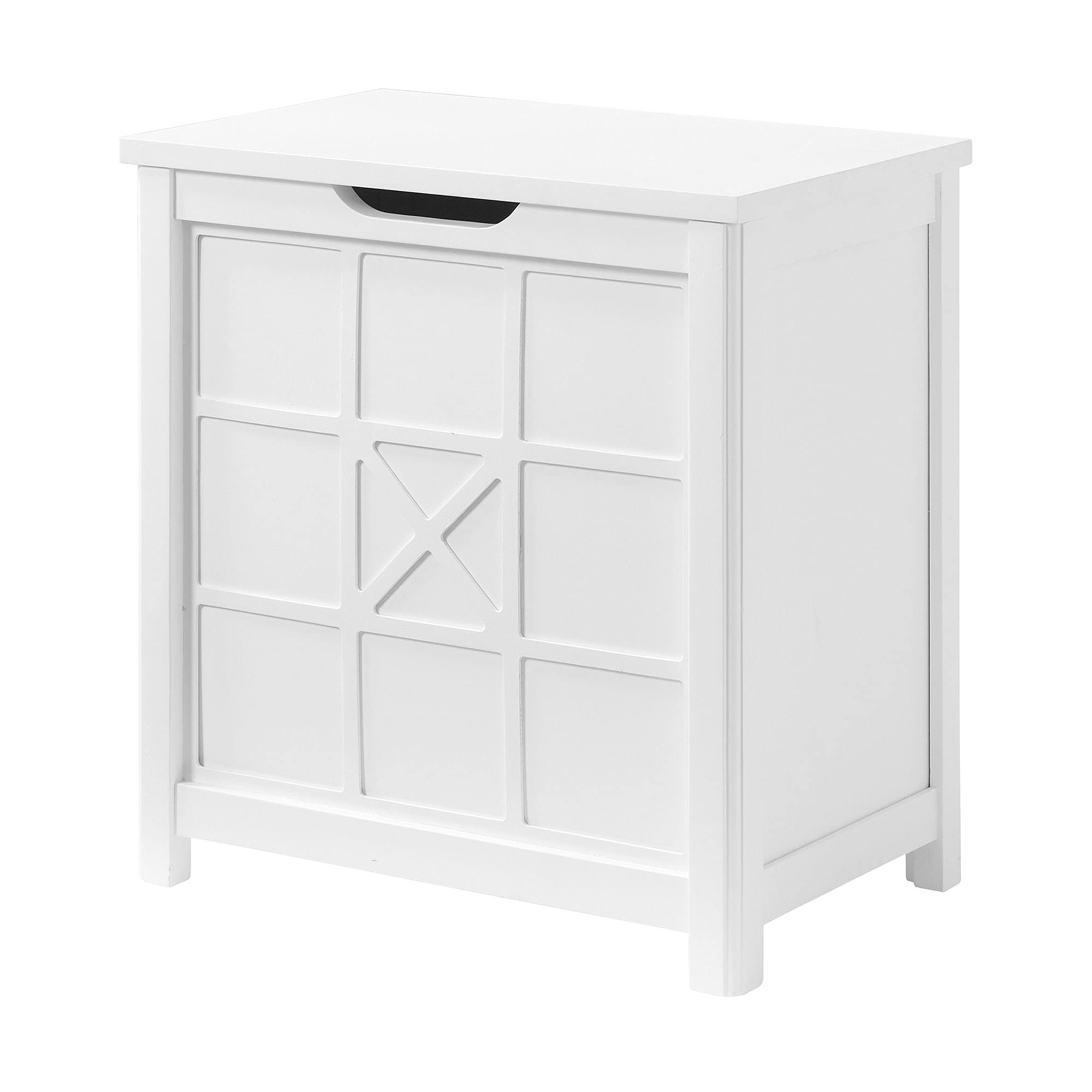 Premium White Laundry Hamper - 19