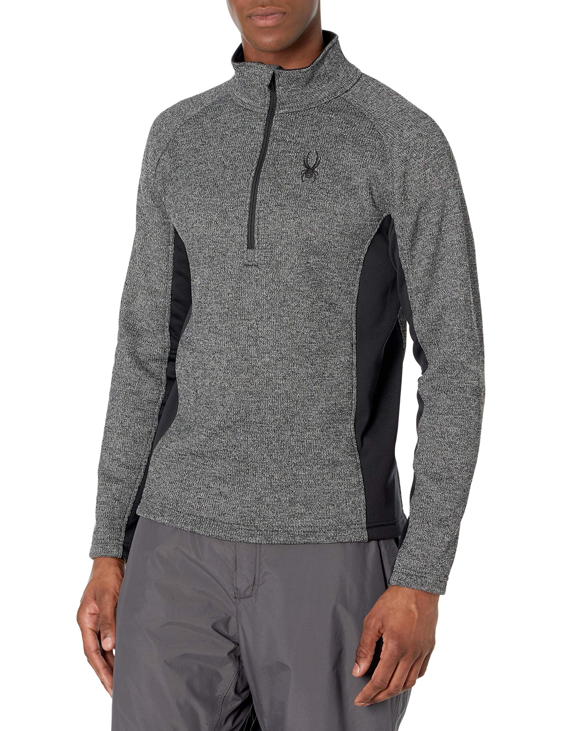 Spyder Active Sports Men's Outbound Jacket - Black/Lime, Medium Size - Perfect for Skiing, Snowboarding & Winter Outdoor Activities