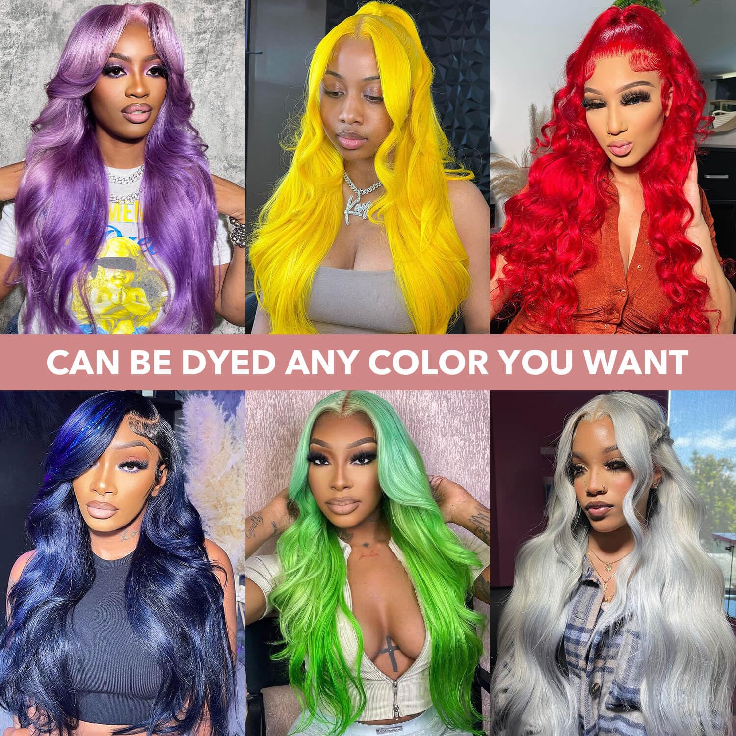 613 Blonde 13x6 HD Transparent Lace Front Wig - 200% Density Human Hair Body Wave (30 Inch) for Everyday Wear & Special Occasions