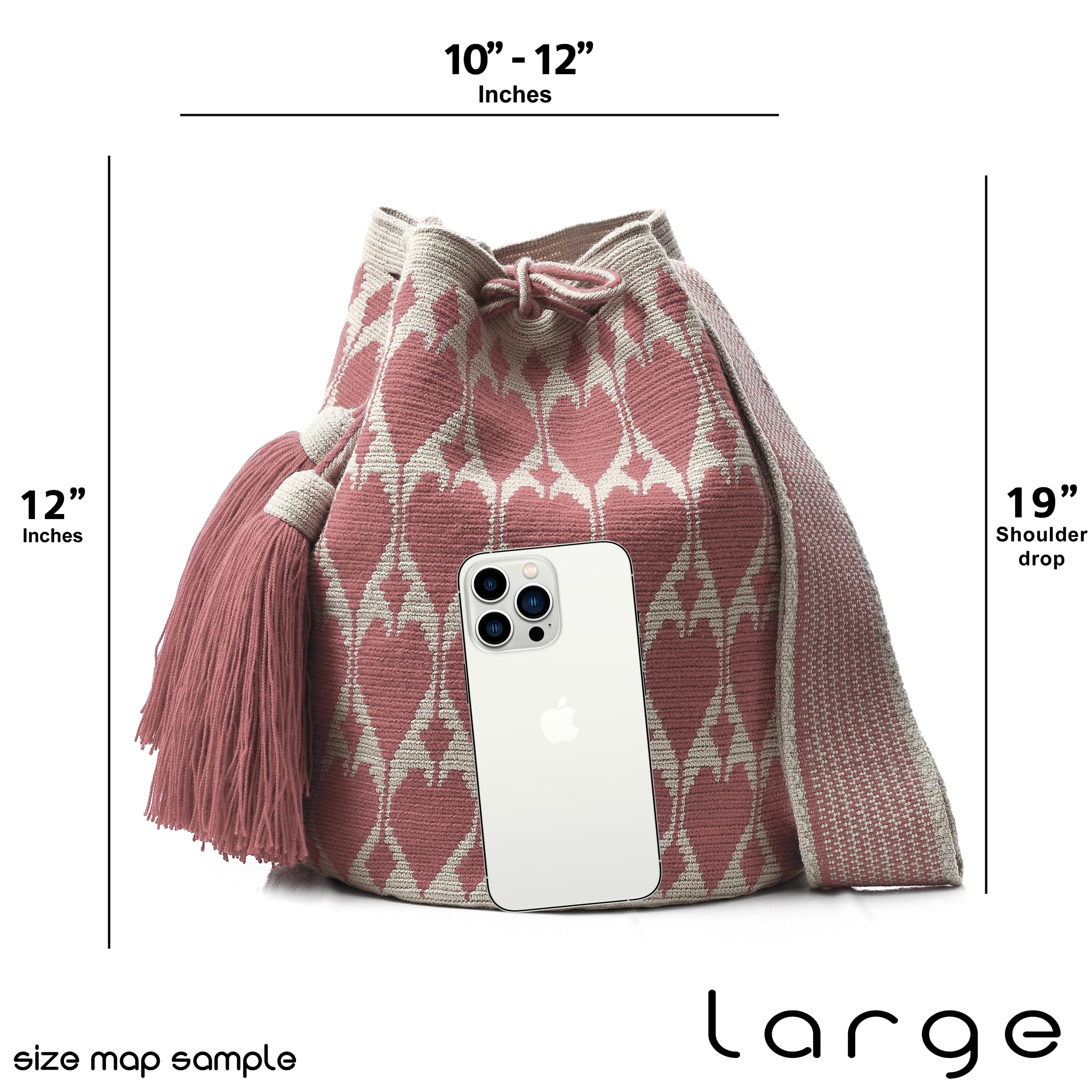 Stylish WYOU Designer Collection Hobo Bag - Handmade Wayuu Crochet Large Tote for Women | Perfect for Beach, Travel & Everyday Use