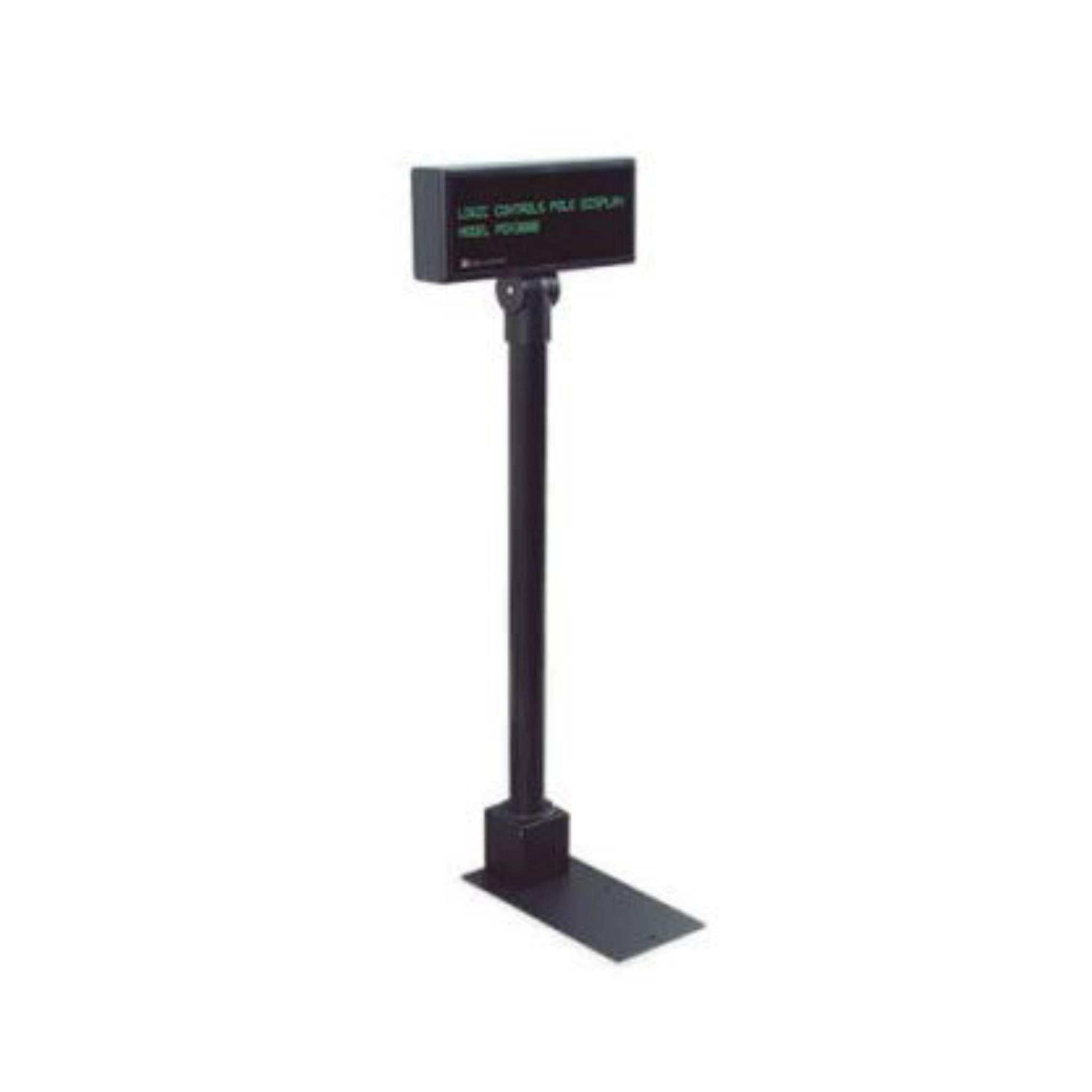 Logic Controls PDX3000 POS Pole Display - 20x2 LCD Customer Screen for Retail & Restaurant Cash Registers - Perfect for Checkout Counters and Drive-Thru Windows