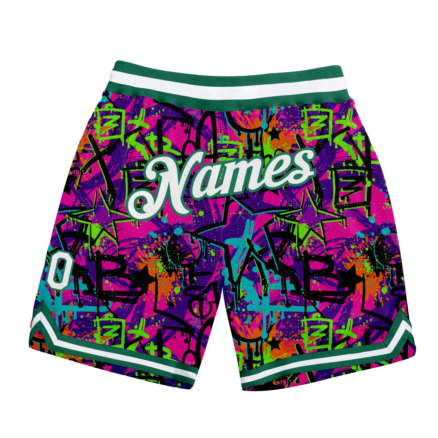 Custom Basketball Shorts for Men & Boys - Personalized Stitched Name & Number - S-3XL for Sports & Training