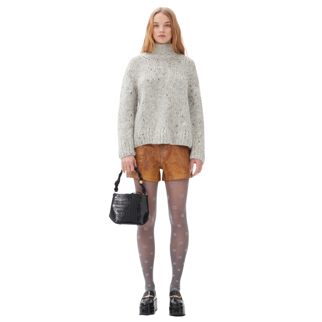 Luxury Bou Bucket Bag in Patent Crocodile Leather - Stylish Black Handbag for Women | Perfect for Work, Travel & Evening Events