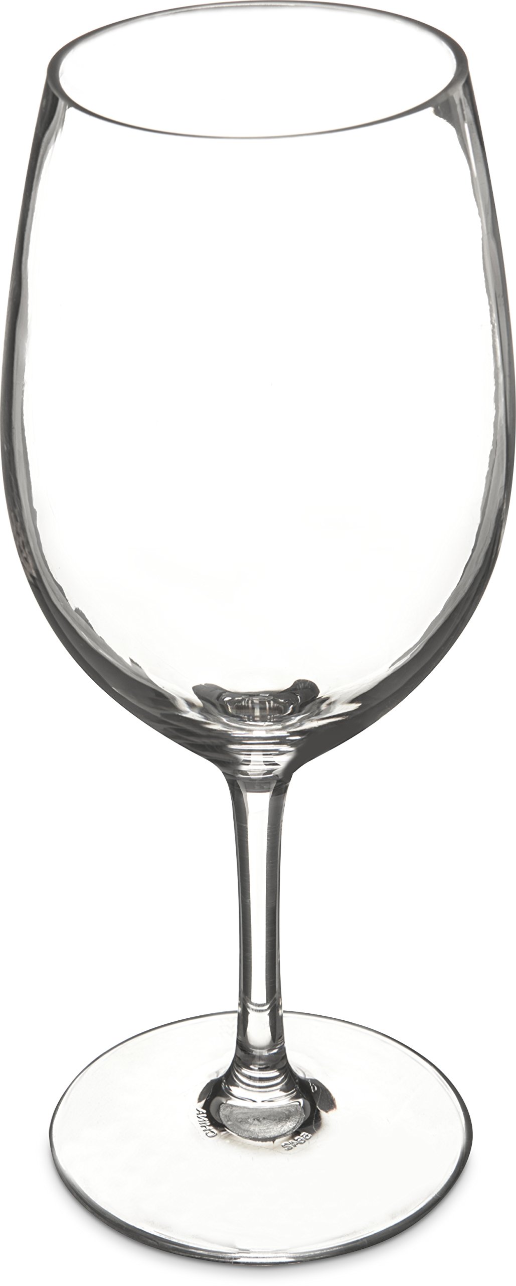 Carlisle FoodService Products Alibi 20 oz Clear Plastic Wine Glasses - Bulk Pack of 24 - Durable & Shatterproof for Restaurants, Catering, Bars, Events & Home Use