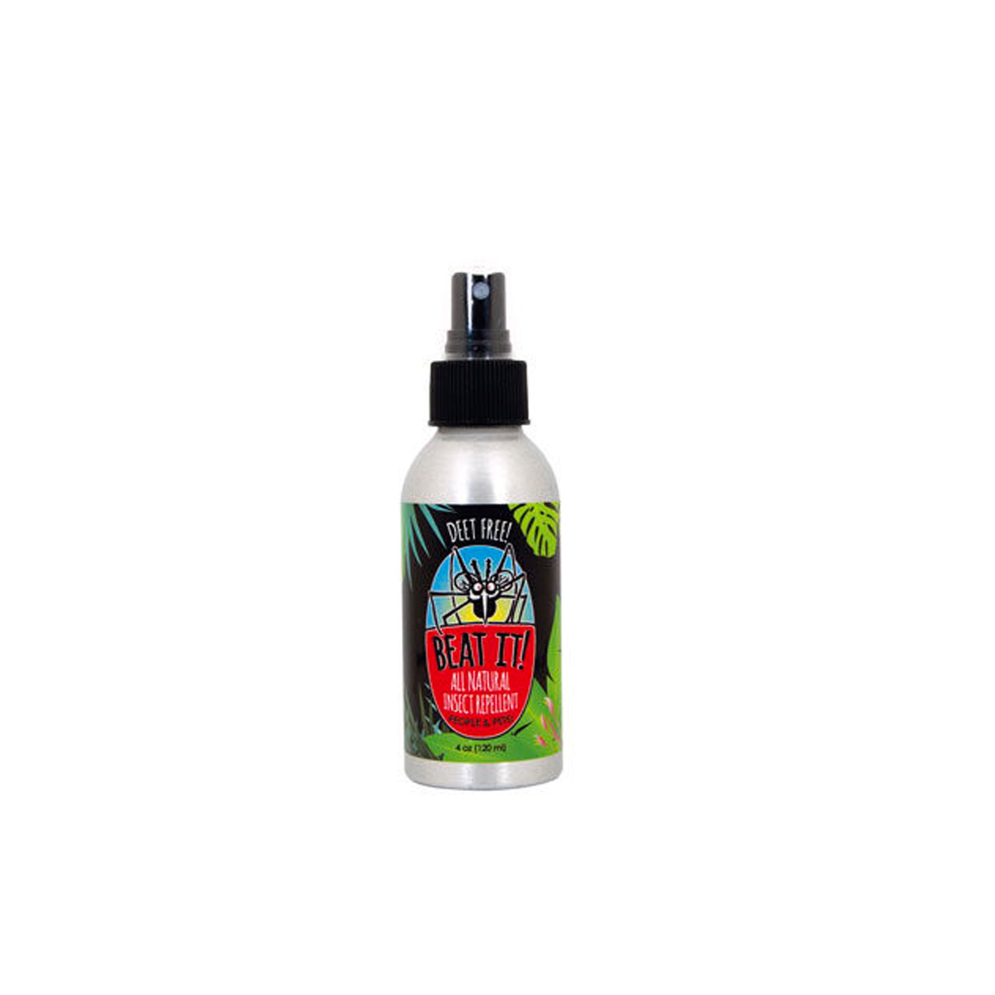 Natural Herbal Mosquito Repellent Spray - DEET-Free, Safe for Kids & Pets - Outdoor Camping, Hiking, Backyard Use