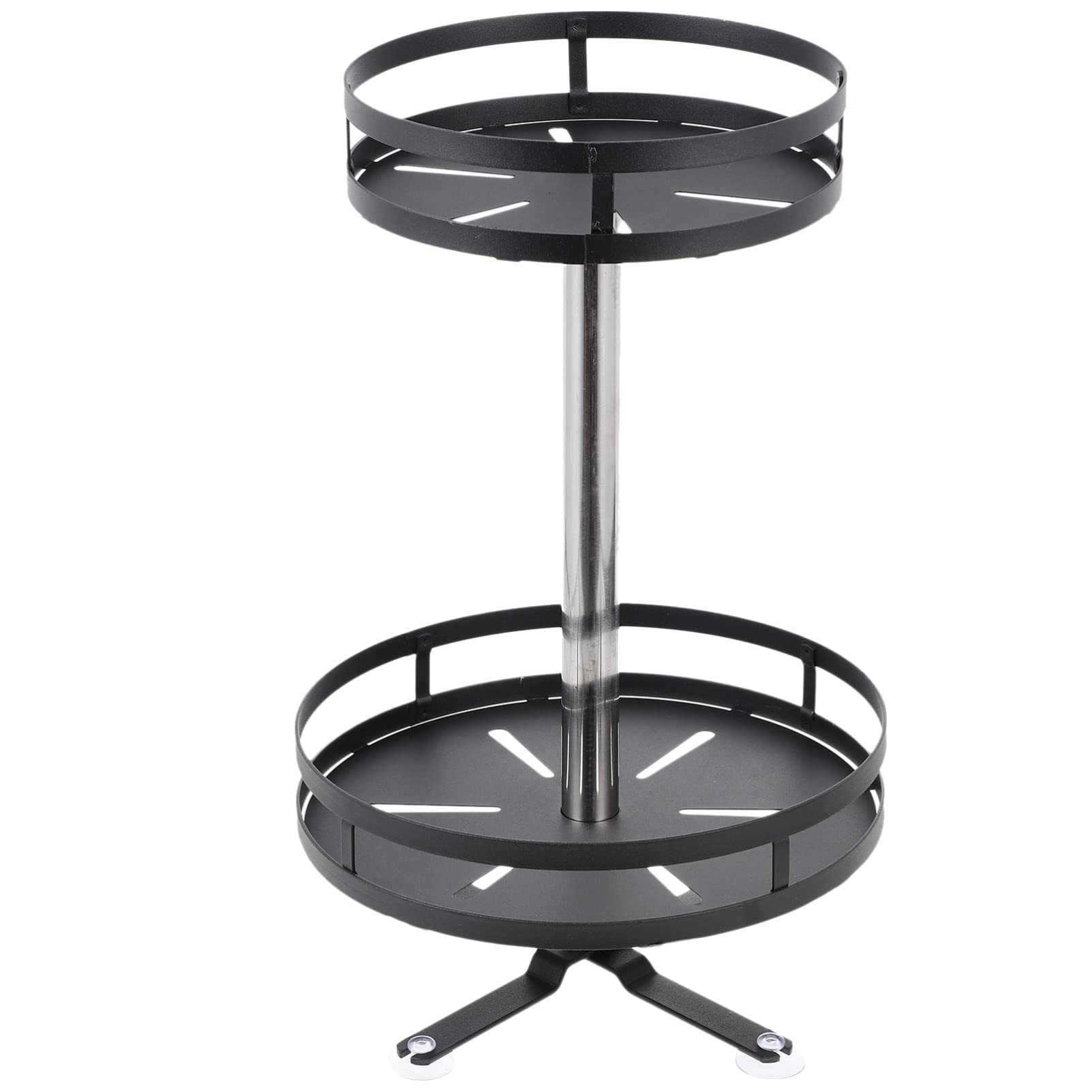 Yardwe Standing Spice Rack Organizer - 360° Rotating Spice Shelf for Kitchen Countertop, Cabinet & Pantry Storage | Perfect for Seasonings, Condiments & Cooking Essentials (Circular Design)