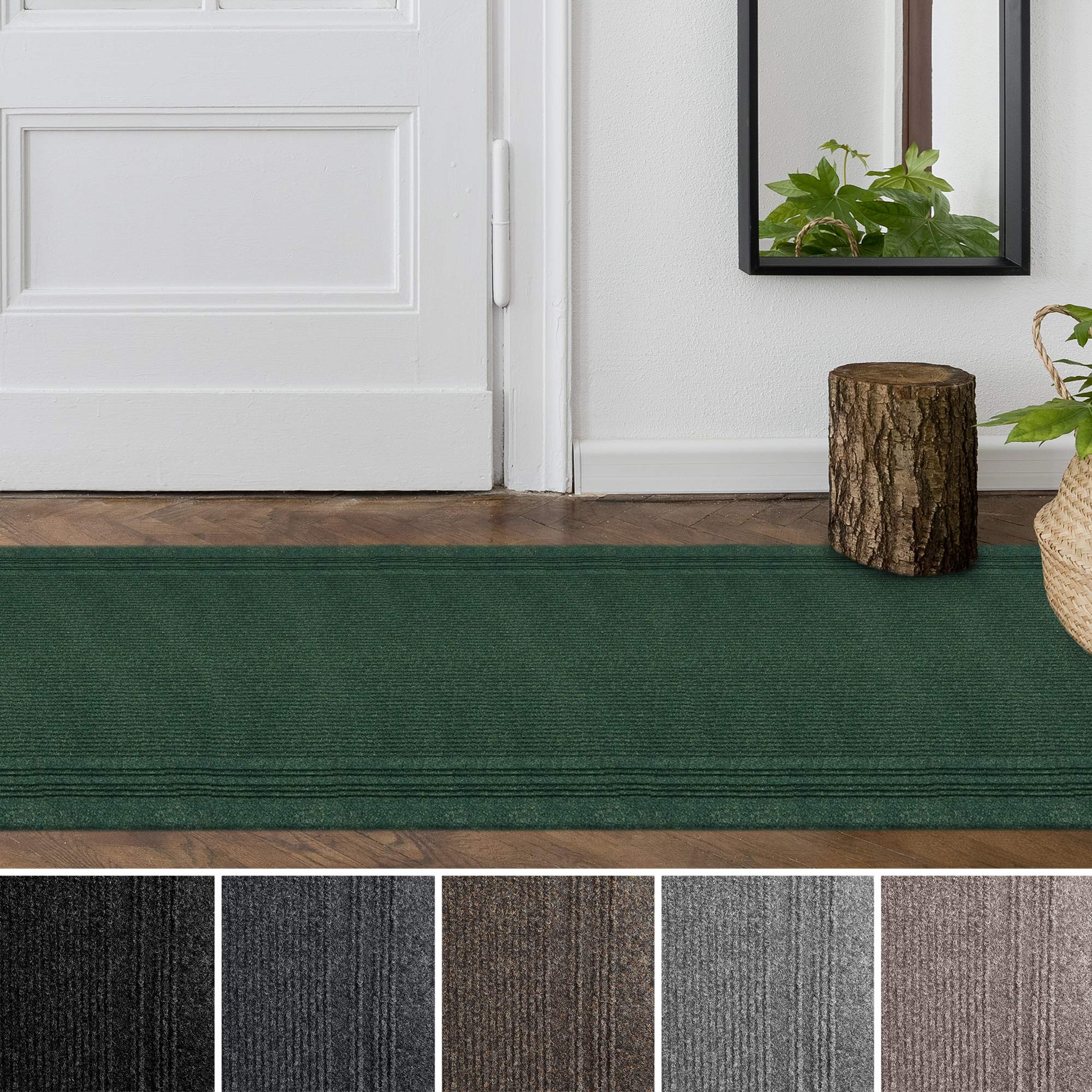 Non-Slip Ribbed Carpet Runner 26
