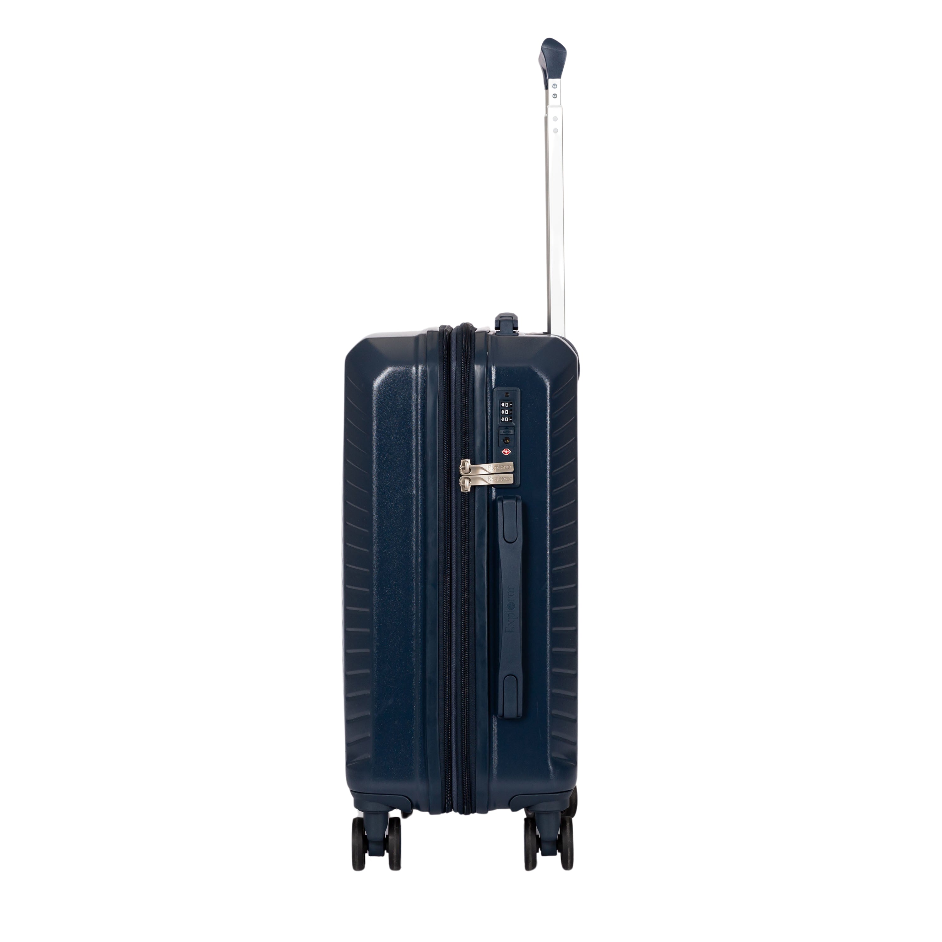 Explorer Passport Anti-Theft Expandable 3-Piece Luggage Set - Lightweight Carry-On Suitcase with TSA Lock for Travel, Business Trips & Vacations