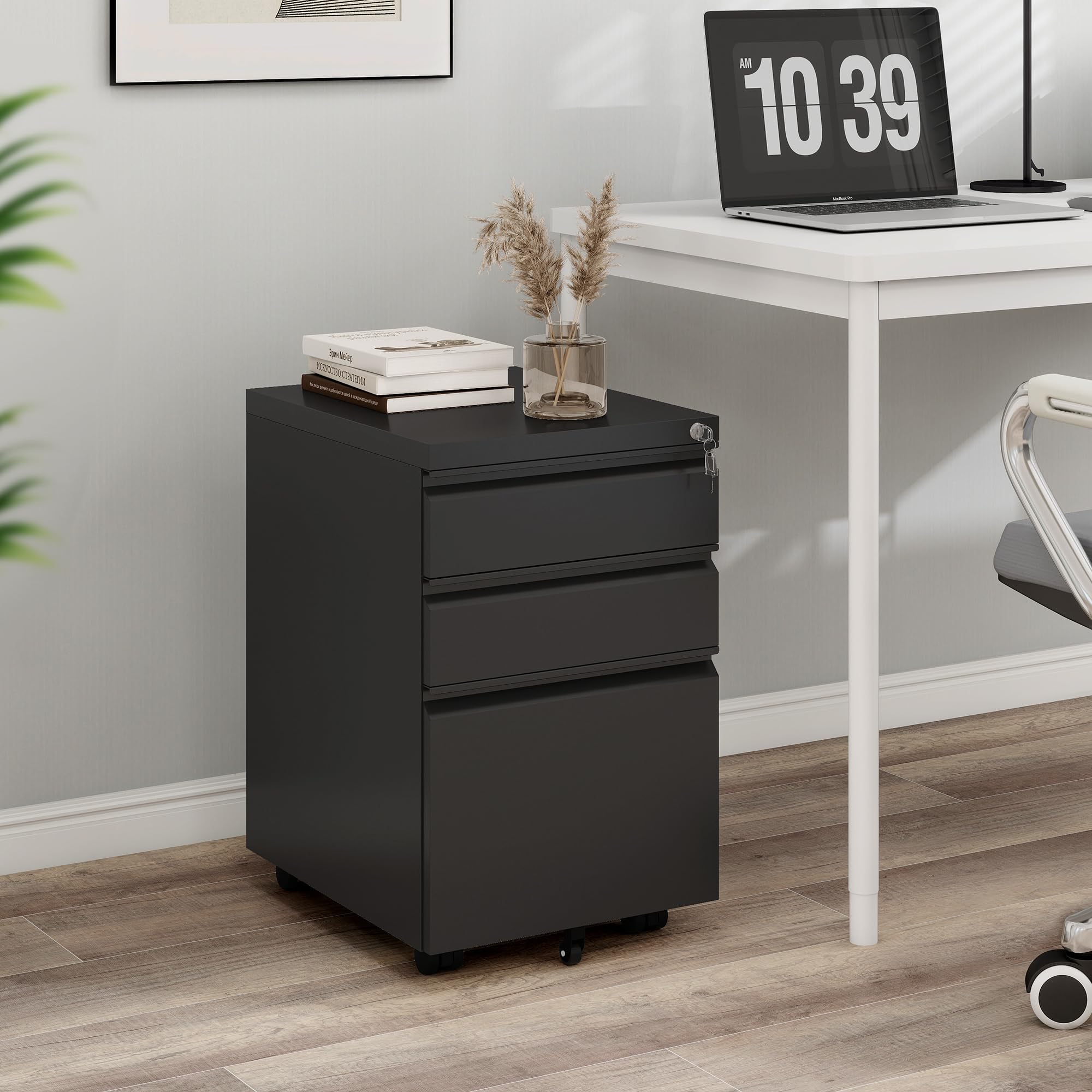 YITAHOME 3-Drawer Locking File Cabinet - 20