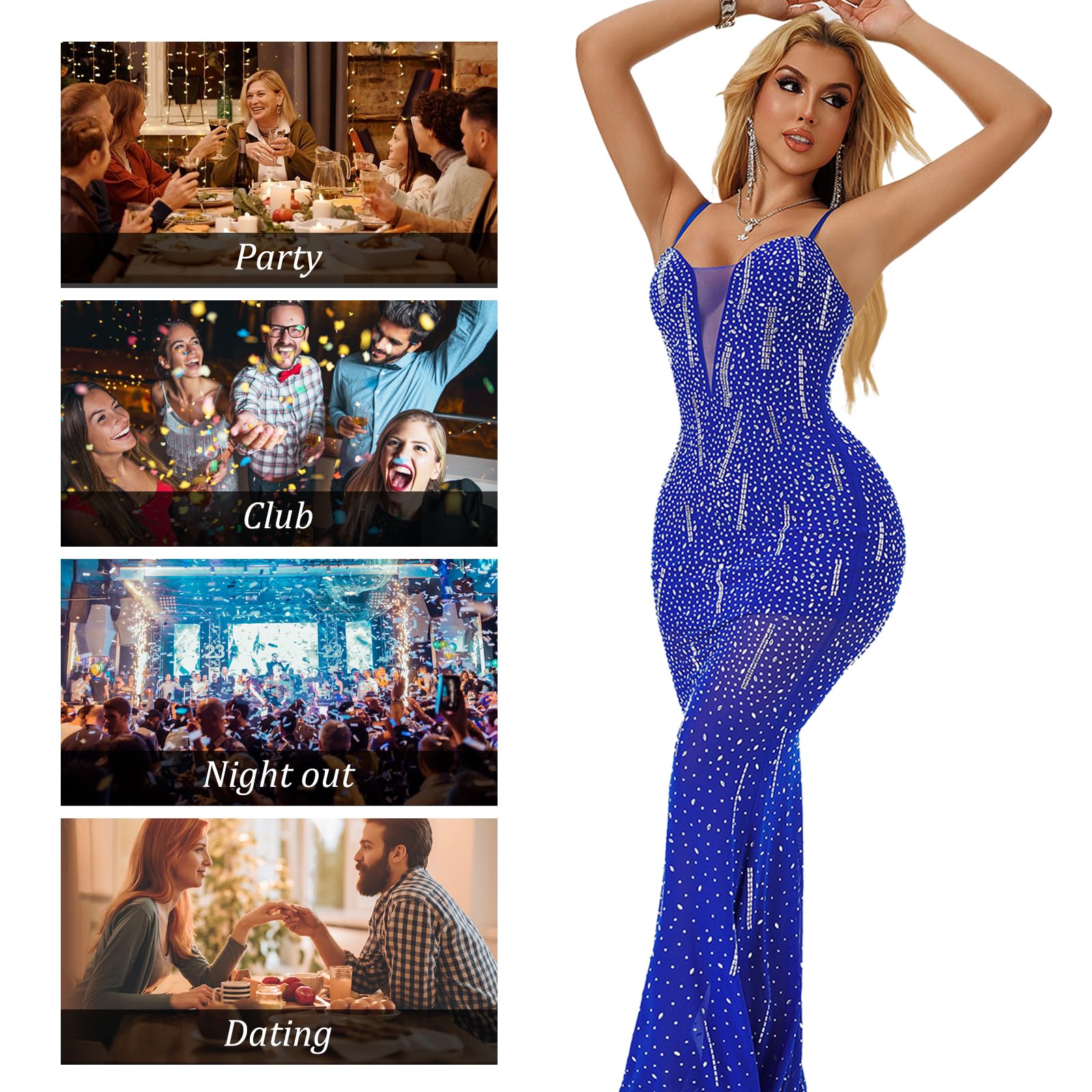 Elegant Plus Size Printed Long Maxi Convertible Dresses for Bridesmaids & Wedding Guests | Multiway Formal Gowns for Women | Perfect for Beach Weddings, Evening Parties & Special Occasions