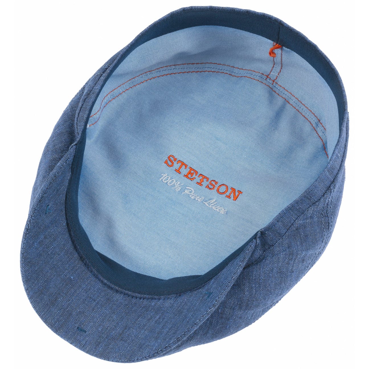 Stetson Belfast Linen Summer Flat Cap - Lightweight Breathable Hat for Men - Perfect for Outdoor Activities, Beach Vacations & Casual Style