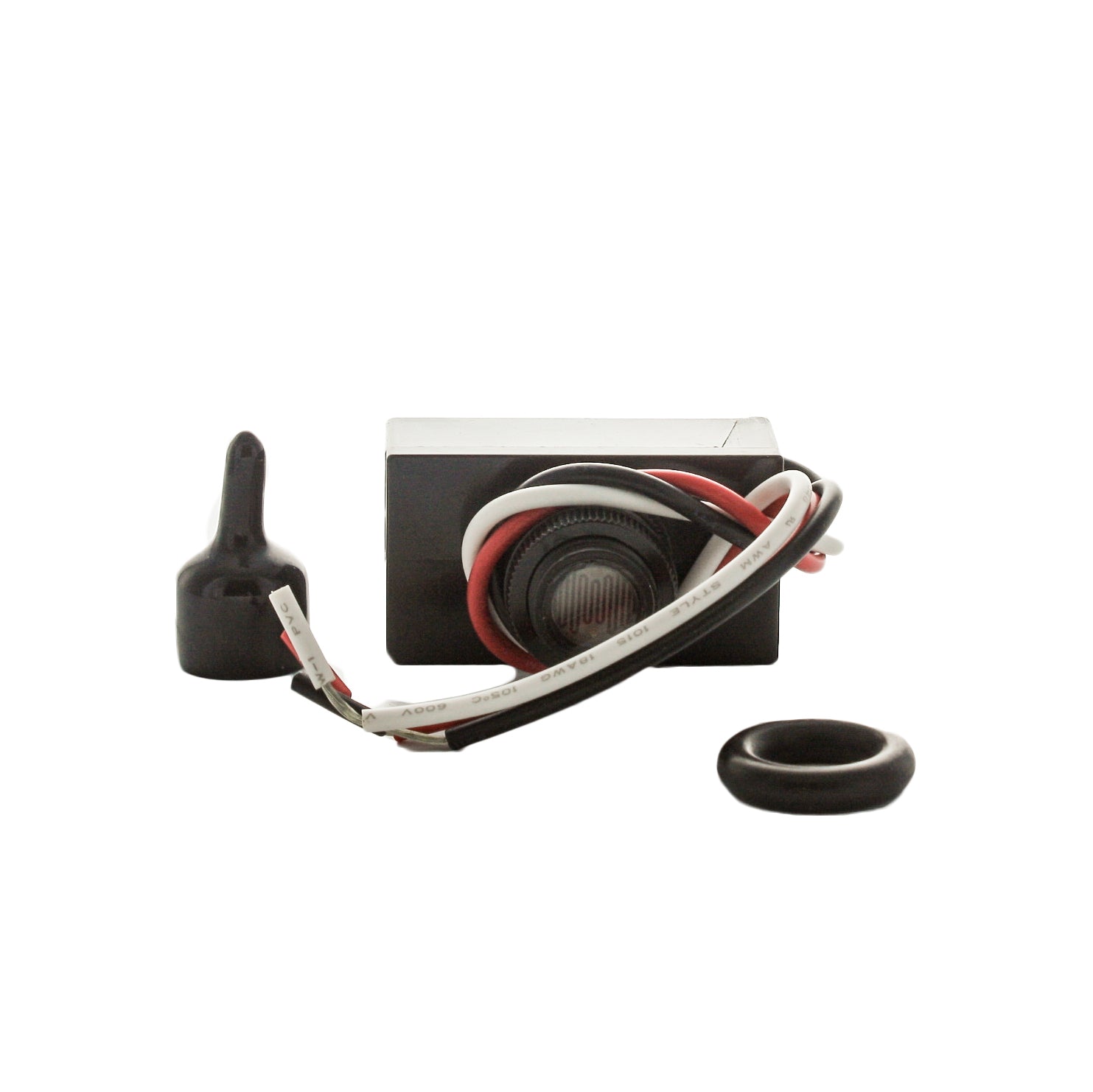 PotenzaX Photocell Sensor - Black (FX 229830 PX PC) - Ideal for Outdoor Lighting, Security Systems & Automatic Light Control