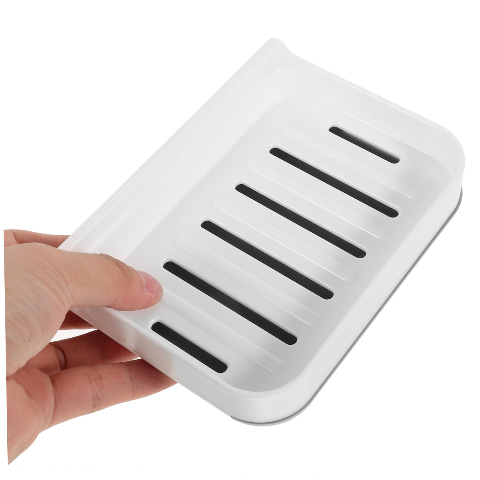 **Cabilock 1 Set Diatomite Soap Dish Holder - Absorbent Soap Box, Soap Rack & Bathroom Organizer for Shower, Sink & Countertop - Keeps Soap Dry & Prevents Mess**    *(Use Case: Perfect for bathrooms, showers, kitchens, and RVs to keep soap dry and surfaces clean.)*