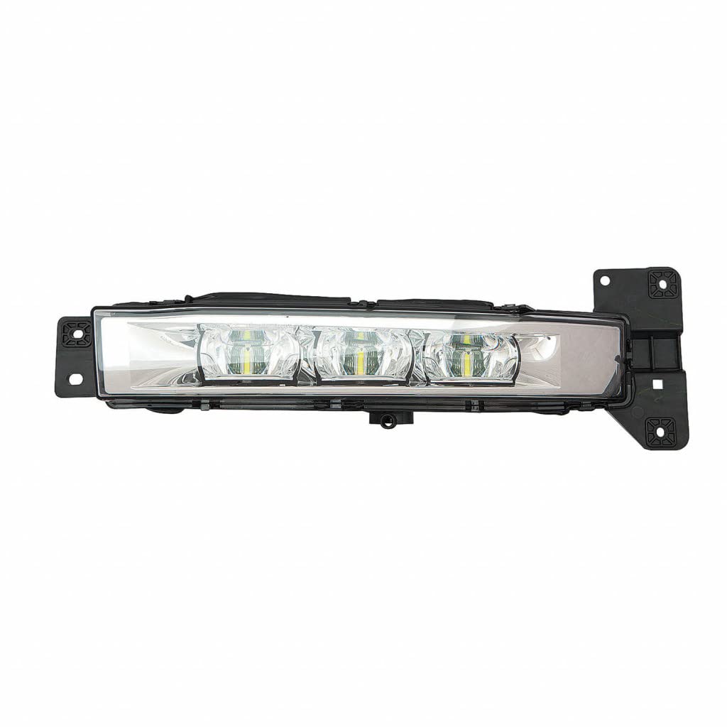 KarParts360 Compatible Fog Light Assembly for Dodge Charger 2015-2019 - Driver Side LED Replacement (Fits CH2592151 & 68214427AB) | CAPA Certified | Improved Visibility for Night Driving & Bad Weather