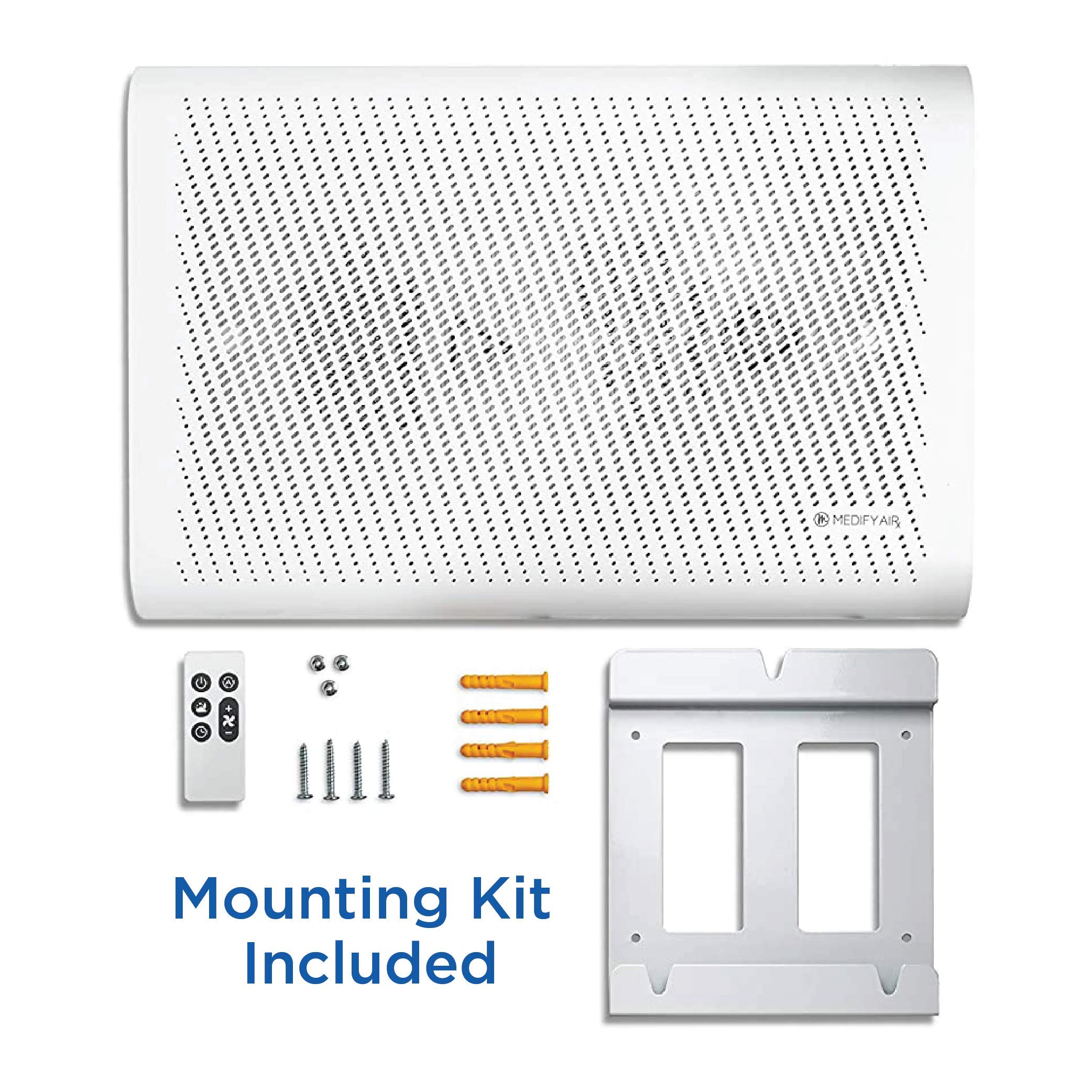 Medify MA-35 True HEPA H13 Air Purifier - Covers 1,280 ft² in 1 Hour for Allergies, Smoke, Wildfire, Odor, Pollen & Pet Dander - 99.9% Removal to 0.1 Microns - Ultra Quiet - Black (1-Pack) - Ideal for Bedroom, Living Room, Office & Allergy Relief