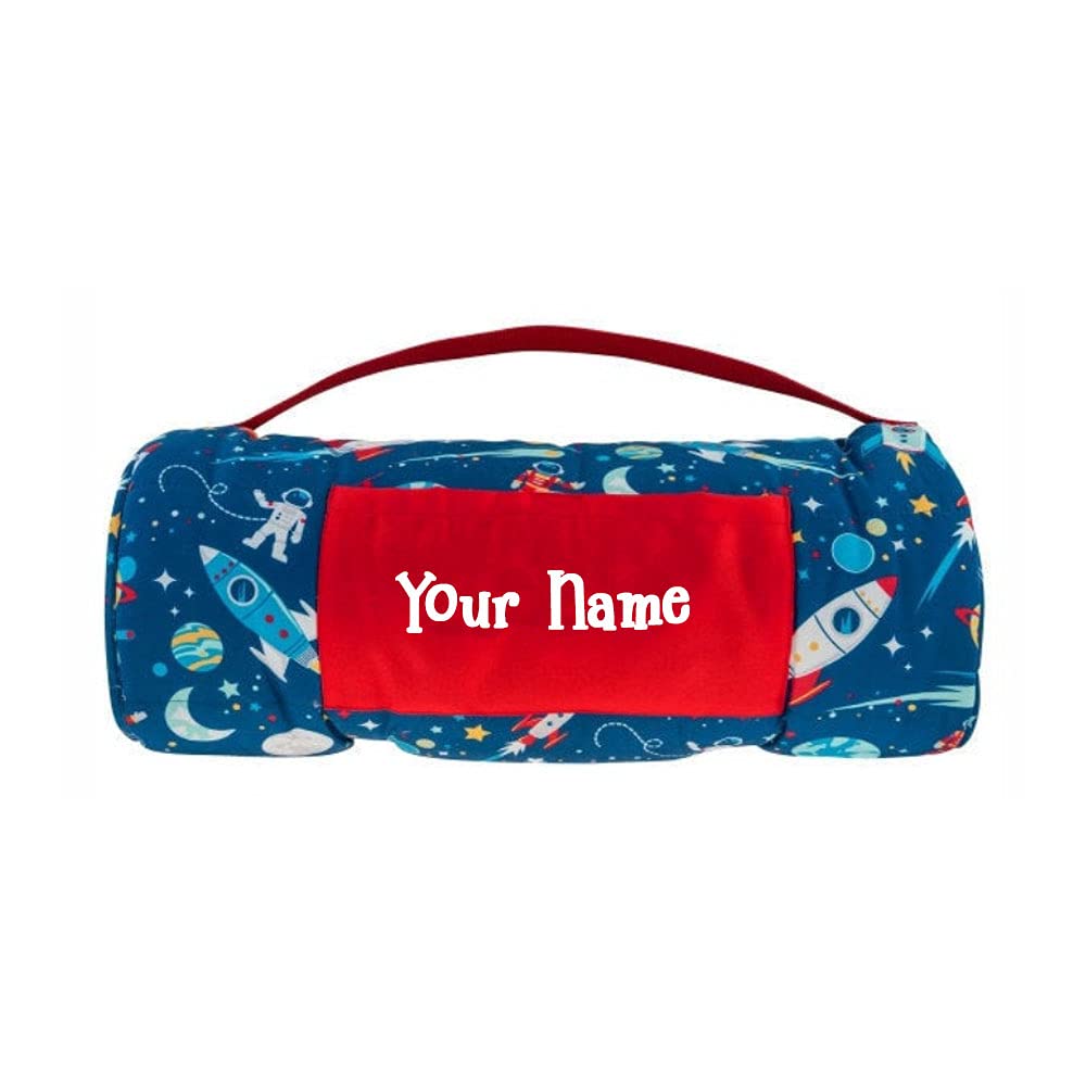 Stephen Joseph Nap Mat for Kids - Soft & Portable Toddler Sleeping Mat with Carry Handle - Perfect for Daycare, Preschool, Travel & Nap Time