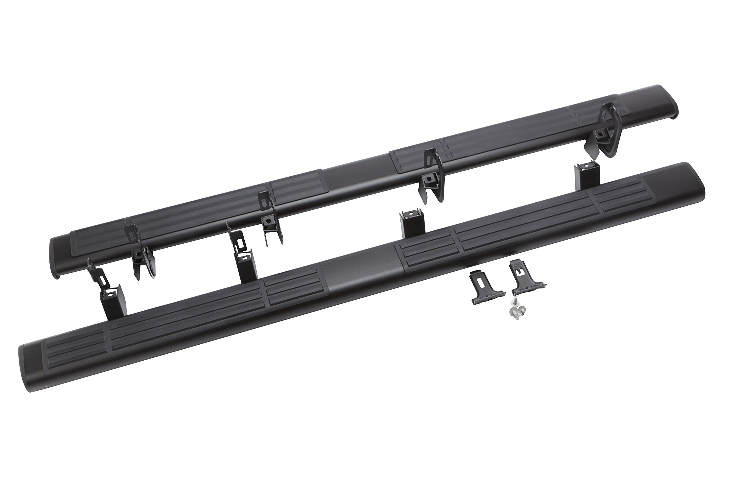 ACDelco Black 6-Inch Oval Assist Steps for GM Crew Cab Diesel - Truck Running Boards