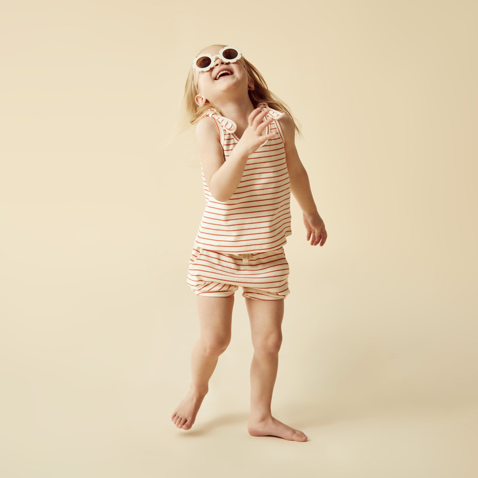 Organic Cotton Bloomer Shorts for Baby Girls | Soft & Breathable Petit Rouge Underwear | Perfect for Playtime, Diaper Covers & Everyday Comfort