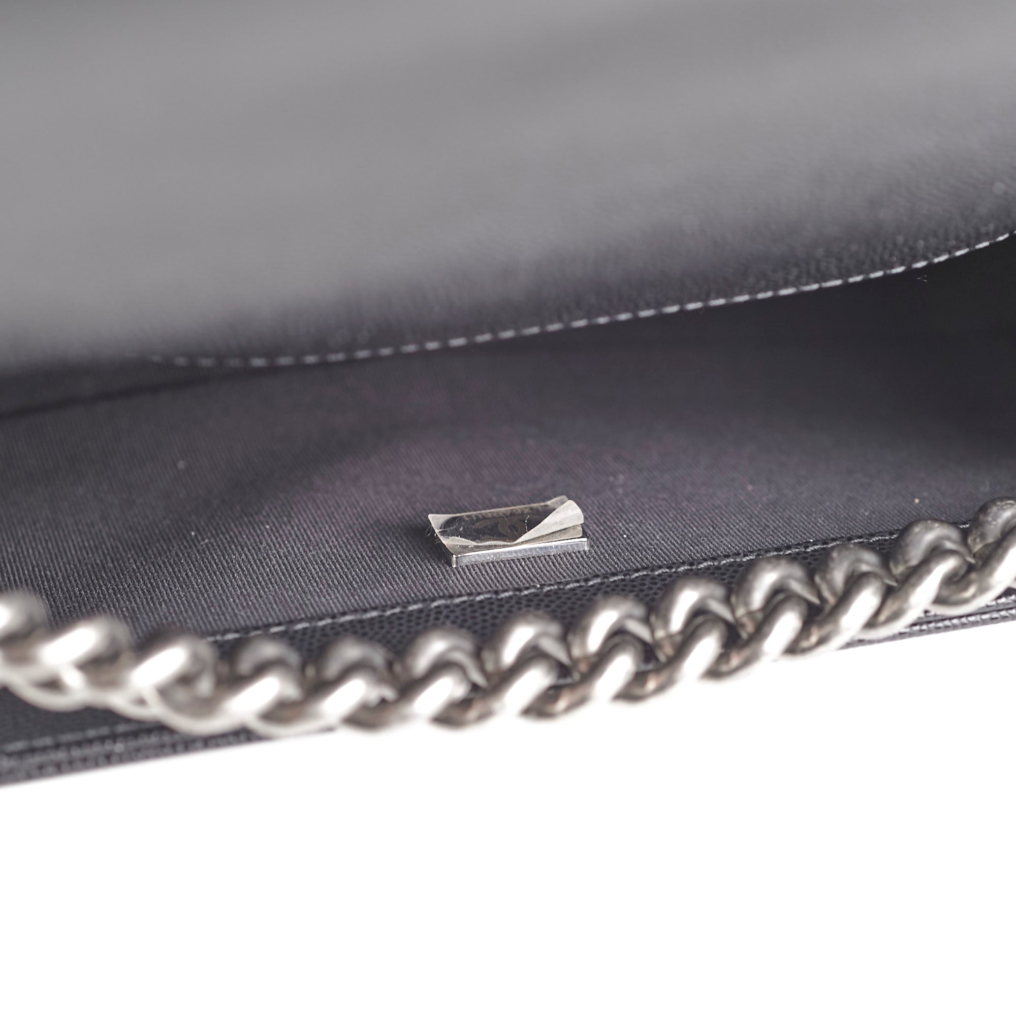 Chanel Old Medium Caviar Boy Bag Black with Microchip - Luxury Crossbody Bag for Women, Perfect for Date Night & Evening Events