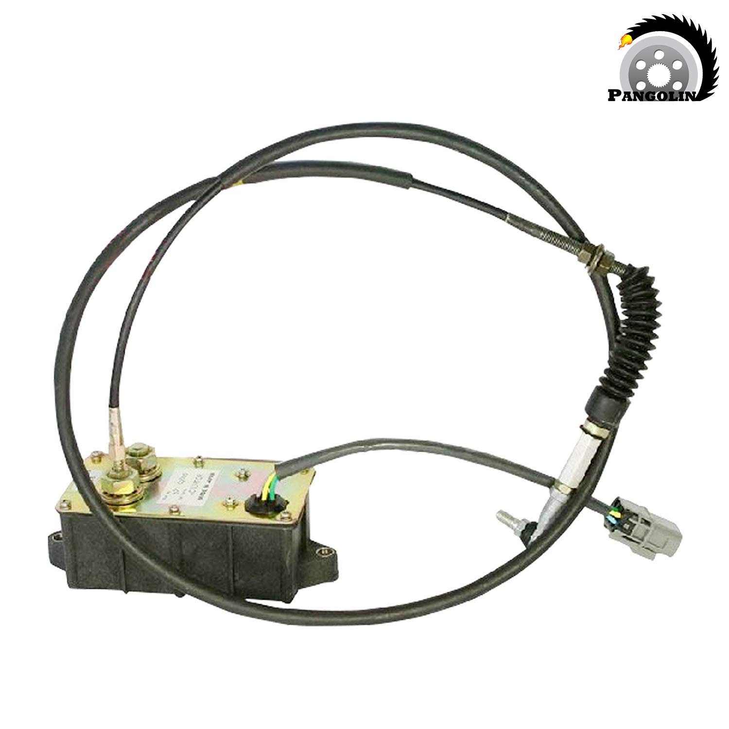 Daewoo Doosan SOLAR Excavator Throttle Motor Assembly - Compatible with 340LC-7, 340LC-V, 500LC-V, 470LC-V, 420LC-V Models - Replacement Part for Heavy-Duty Construction Equipment