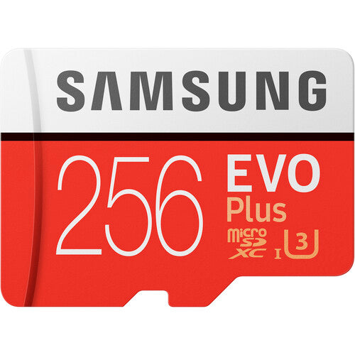 Samsung EVO Plus 128GB microSDXC UHS-I Memory Card with SD Adapter - High Speed Storage for Smartphones, Tablets, Drones & Action Cameras