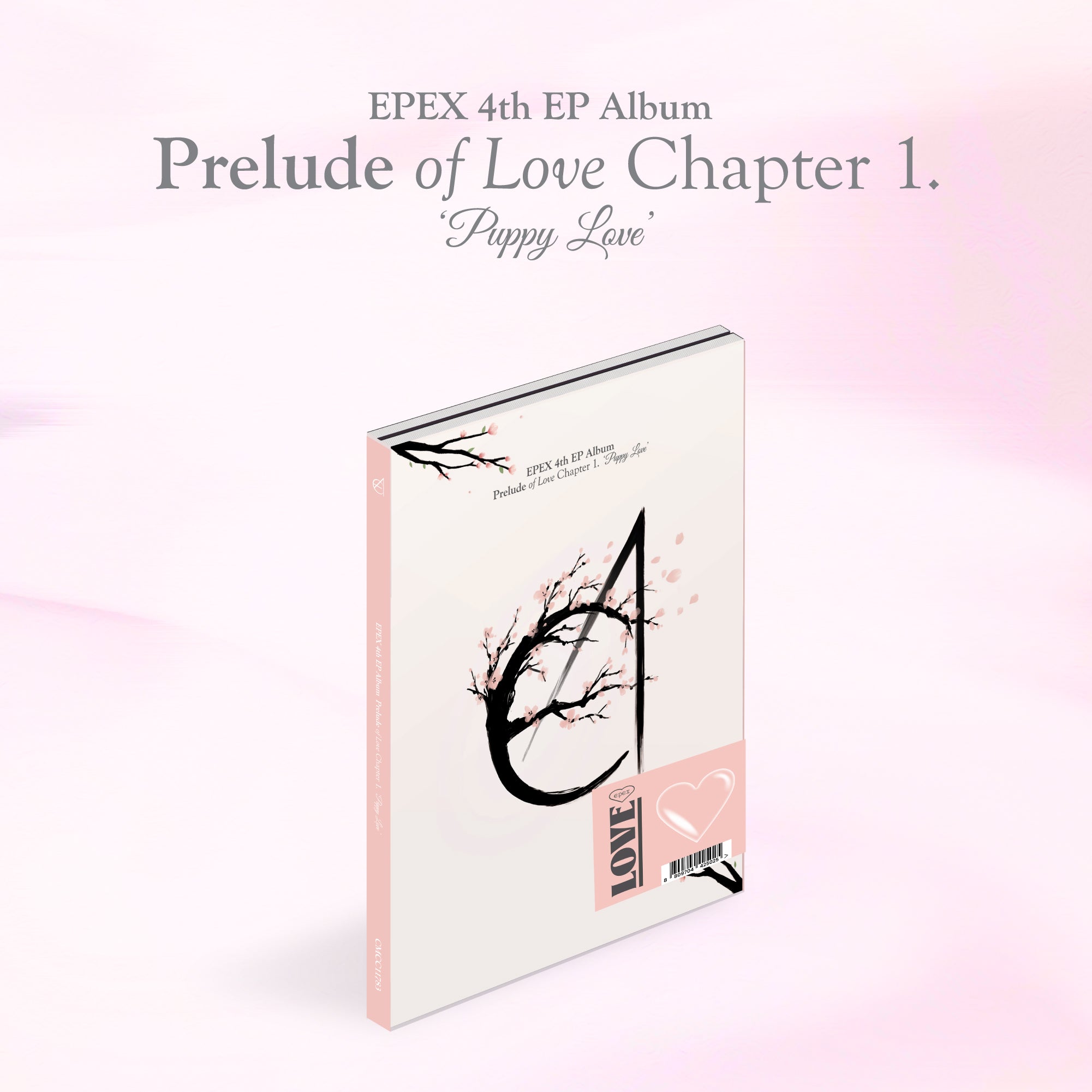 EPEX 4TH EP ALBUM 'PRELUDE OF LOVE CHAPTER 1. PUPPY LOVE' - K-Pop Collectible for Fans | Perfect for Gift Giving and Music Collections