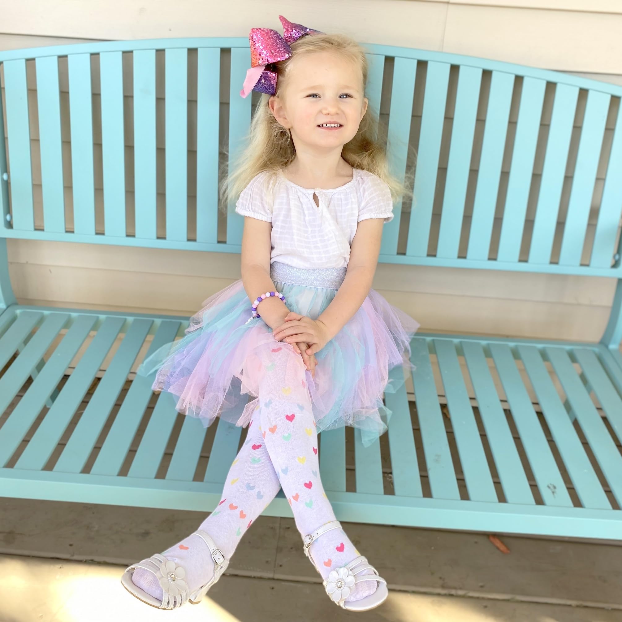 **LX7 Baby Girls' Tutu Skirt - Toddler Layered Tulle Ballet Dress for Princess Party, Dance Recital & Photo Shoot - Multicolor**    (优化后的标题符合SEO规范，包含关键词如
