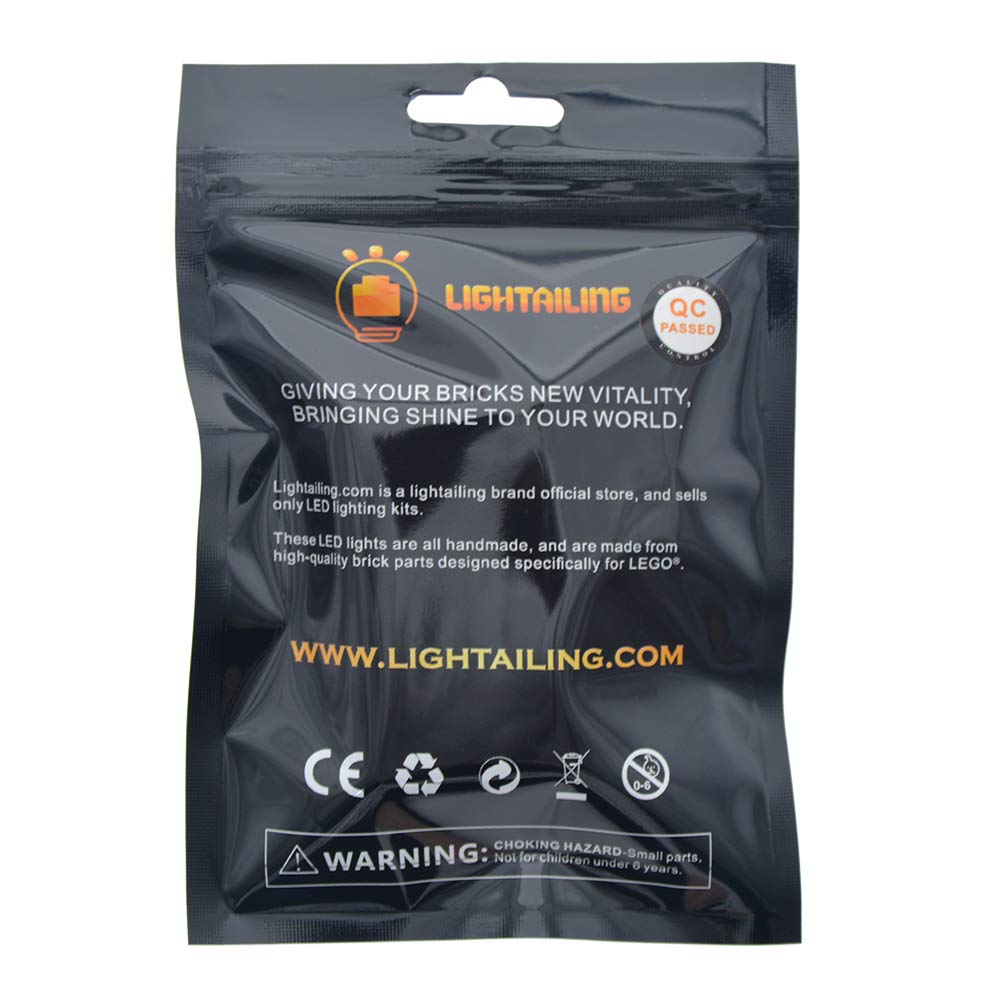 Lightailing Rechargeable Battery Box - Portable Power Supply for LEGO Lights, Outdoor Camping & Emergency Backup