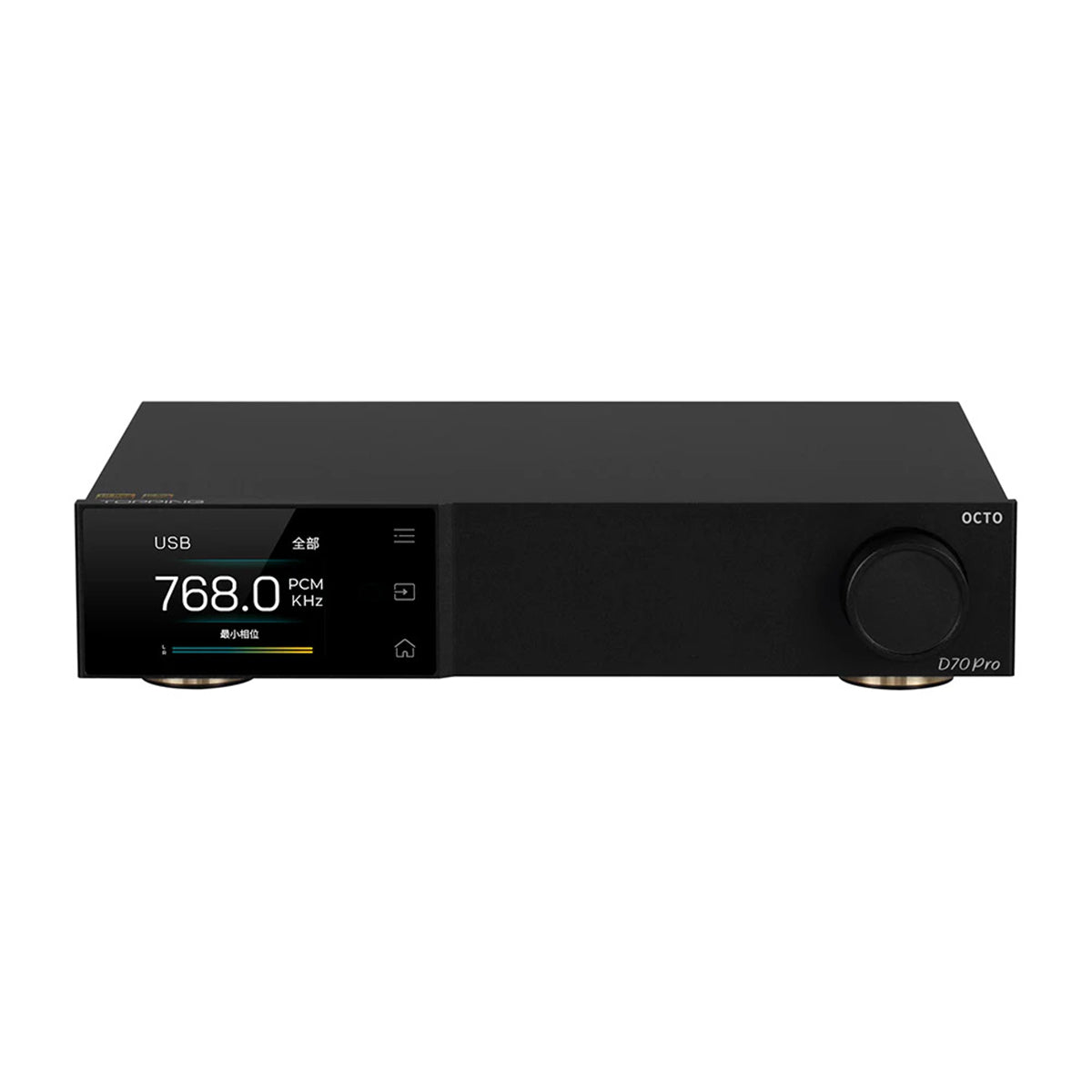 Topping D70 Pro OCTO DAC - High-Resolution Audio Decoder with Bluetooth 5.0 & MQA Support for Home Theater, Studio Recording & Audiophile Listening