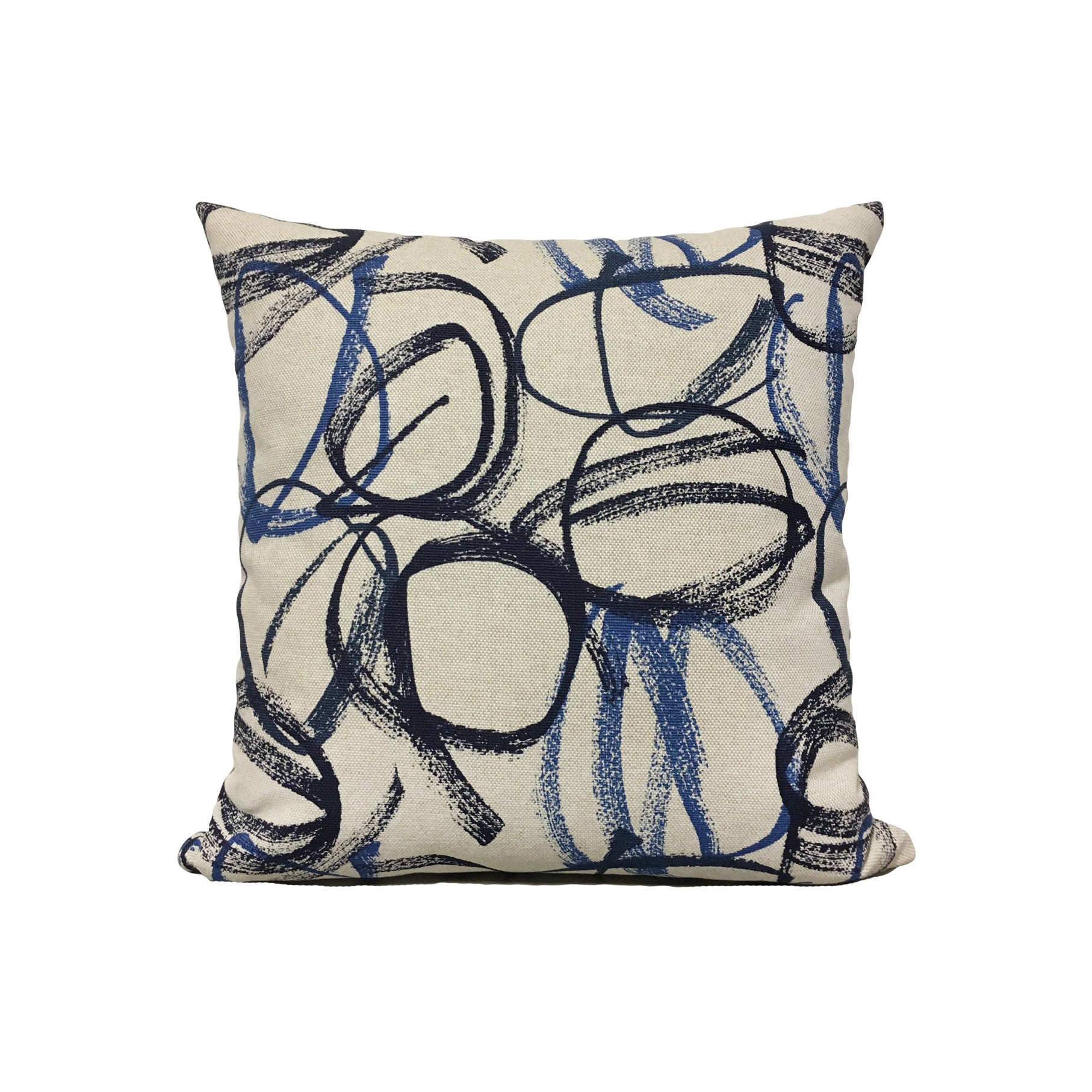 Vibrato Flax Basketweave Vivid Throw Pillow 17x17 - Soft Decorative Cushion for Sofa, Bed & Home Decor - Perfect for Living Room, Bedroom & Cozy Spaces
