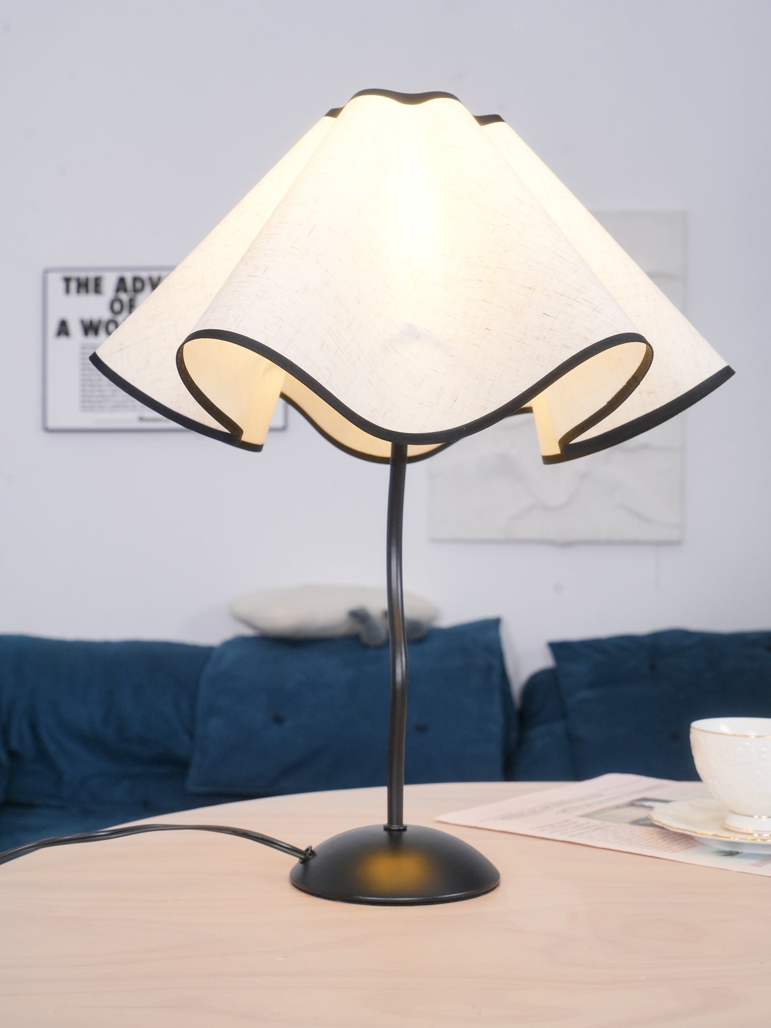 Modern Cora Table Lamp - Adjustable LED Desk Light with Touch Control, Dimmable Warm White to Cool White - Perfect for Bedroom, Office, and Study Room Lighting
