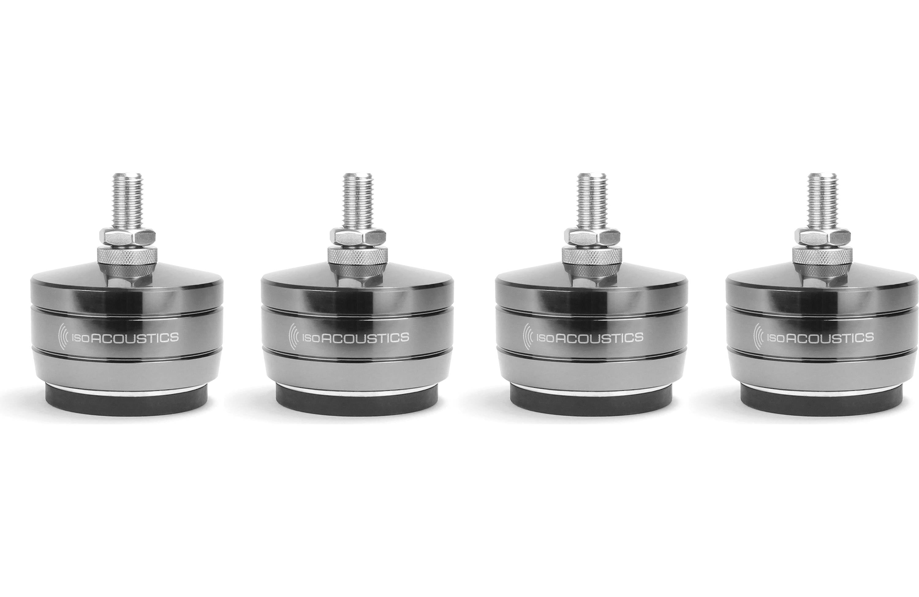 Isoacoustics Gaia Titan Speaker Isolation Feet - 4 Pack for Large Floorstanding Speakers - Reduce Vibration & Enhance Audio Clarity - Perfect for Home Theater & Audiophile Setups