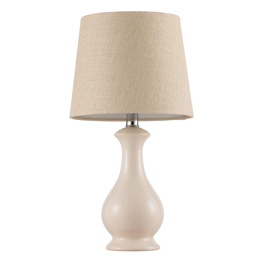 Modern Ceramic Table Lamp - Dimmable Nordic Desk Lamp for Home Office, Study, Bedroom & Living Room | Perfect for Reading, Working & Relaxing
