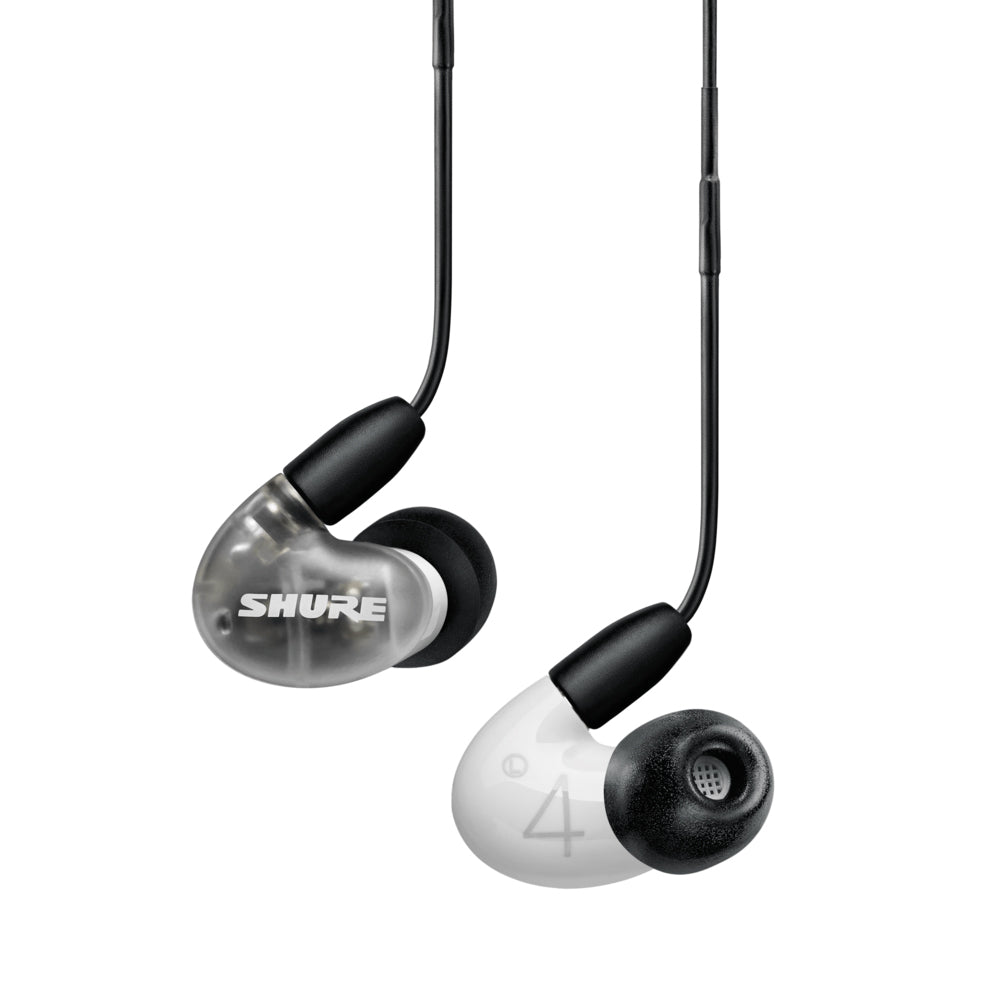 Shure AONIC 4 Wired Sound Isolating Earphones with Remote & Mic - High-Fidelity In-Ear Headphones for Music, Gaming & Travel - Perfect for Audiophiles & Professionals