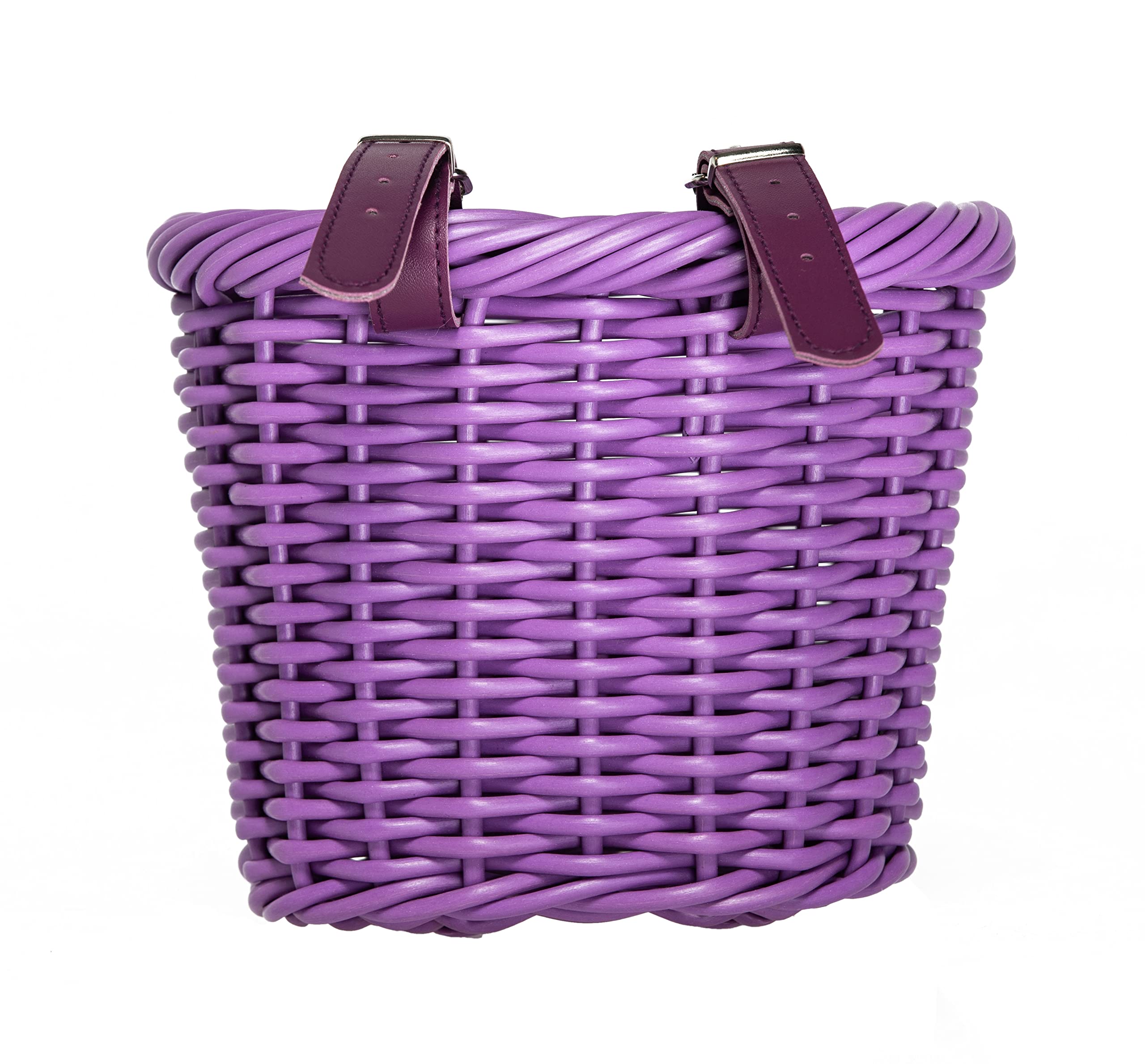 Meghna Woven Mini Bike Basket for Kids - Handlebar Basket for Boys & Girls Bicycles and Scooters (Multi-Color) - Perfect for School, Park Rides & Errands