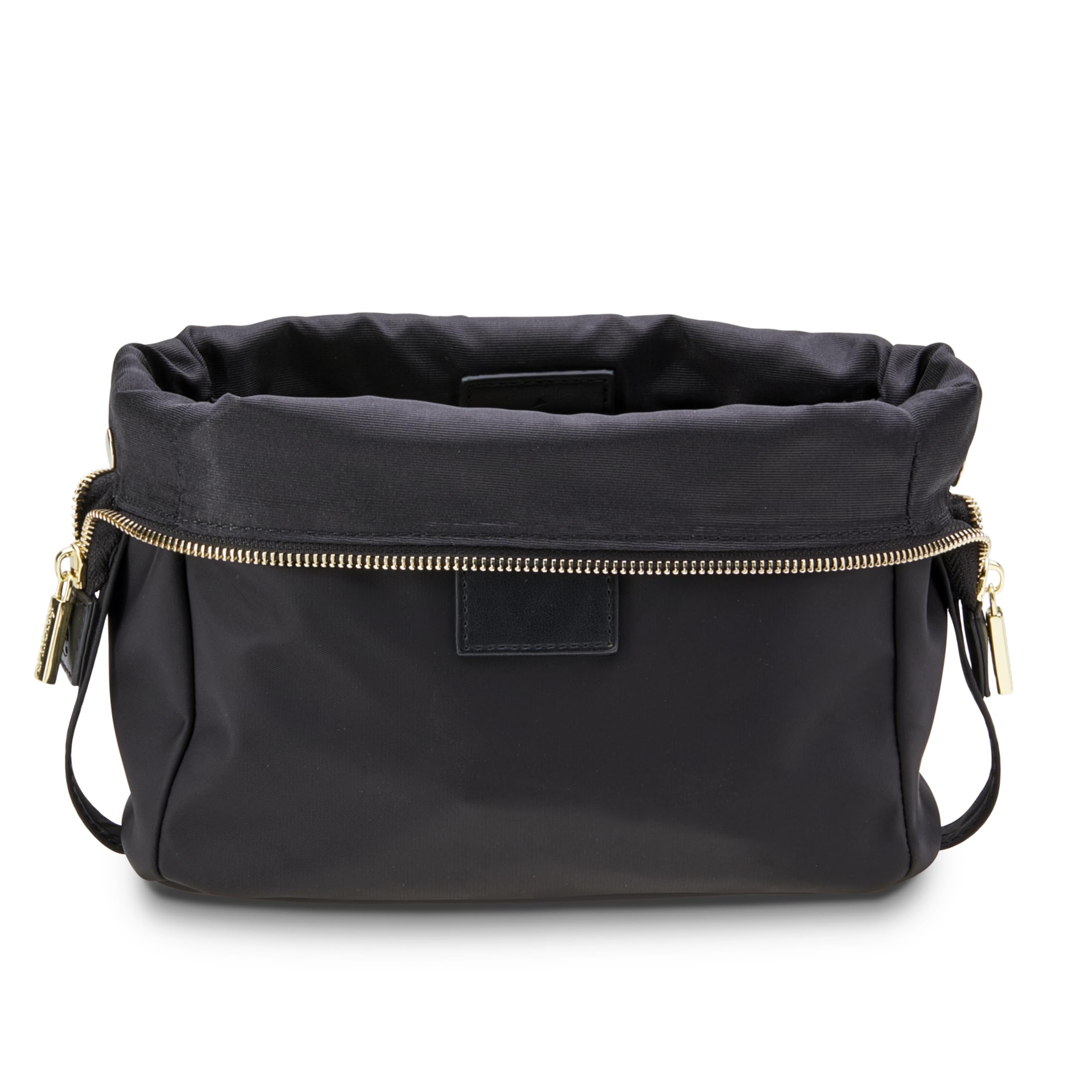 ETOILE Jet Setter Travel Case - Soft Flexible Foldable Makeup Cosmetic Bag for Women | Perfect for Airplane Carry-On, Weekend Getaways & Gym Essentials Organization (Black)