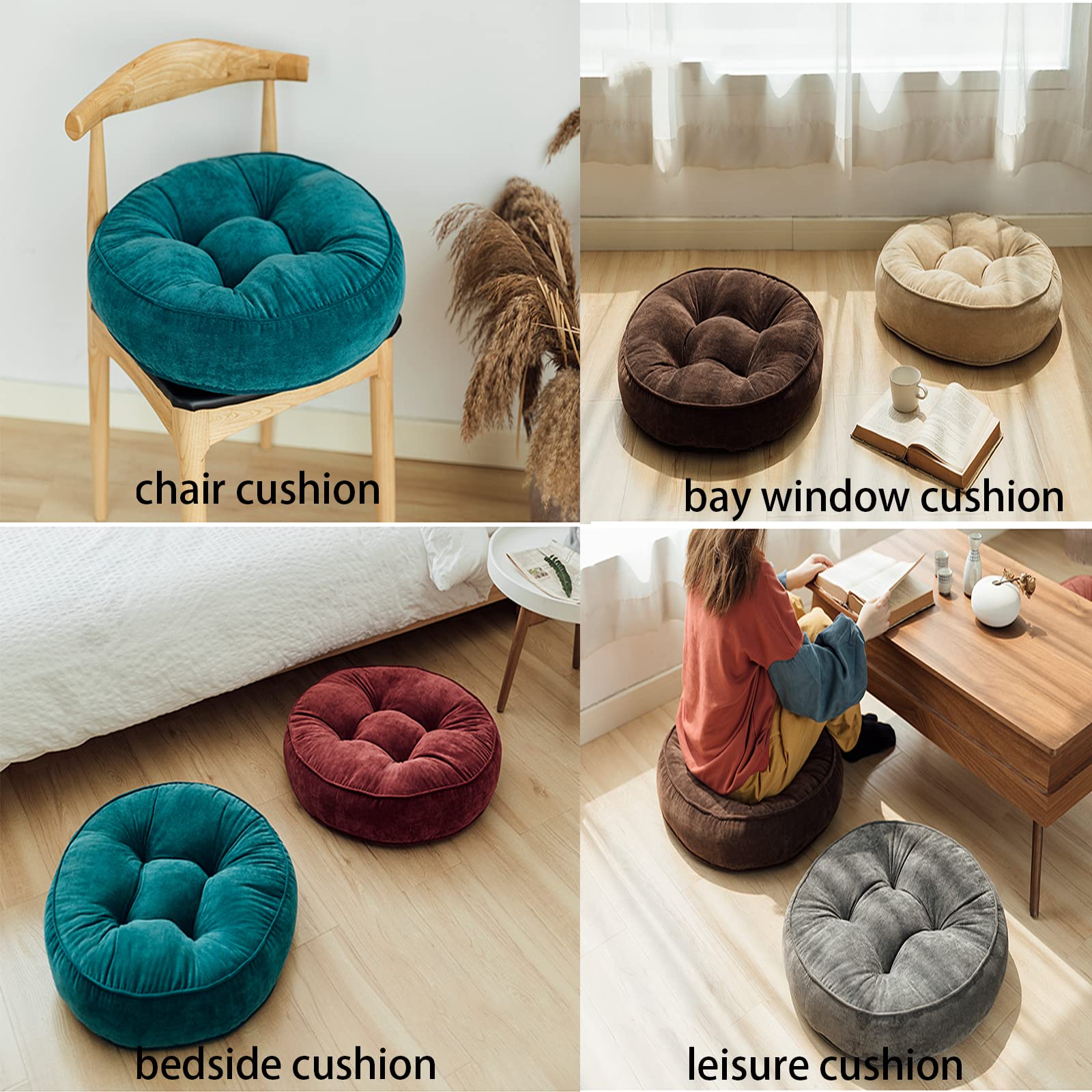 Round Outdoor Hanging Chair Cushions - 20