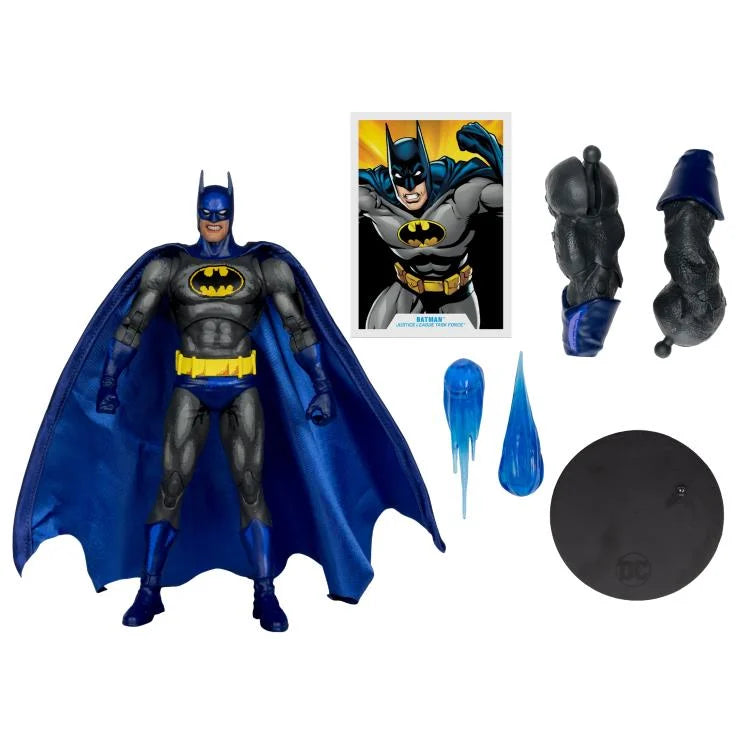 Batman Justice League Task Force DC Multiverse 6-Inch Action Figure - Collect to Build Darkseid - Premium Collectible for DC Fans - Perfect for Display, Gifts & Comic Book Collections