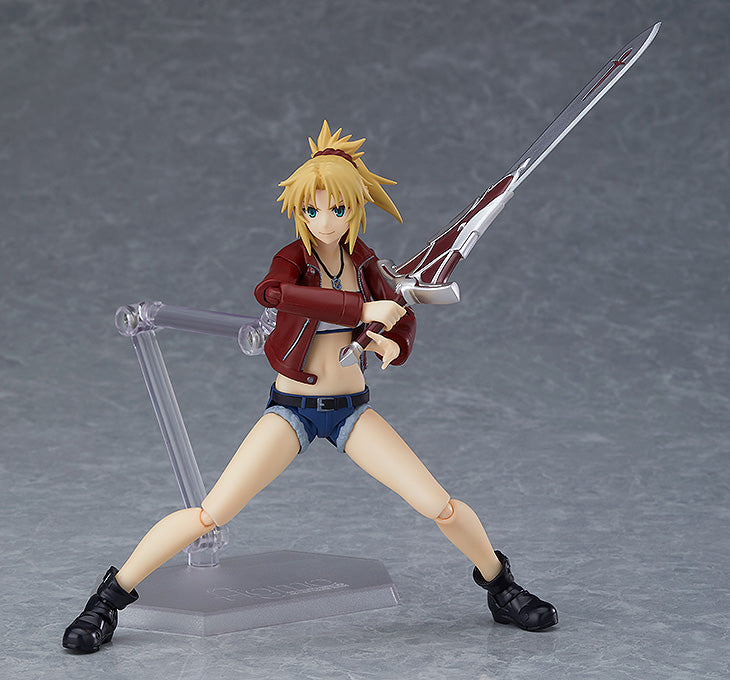 Fate/Apocrypha Saber of Red Mordred Casual Version Action Figure - Anime Collectible Figma #474 for Display & Cosplay Enthusiasts