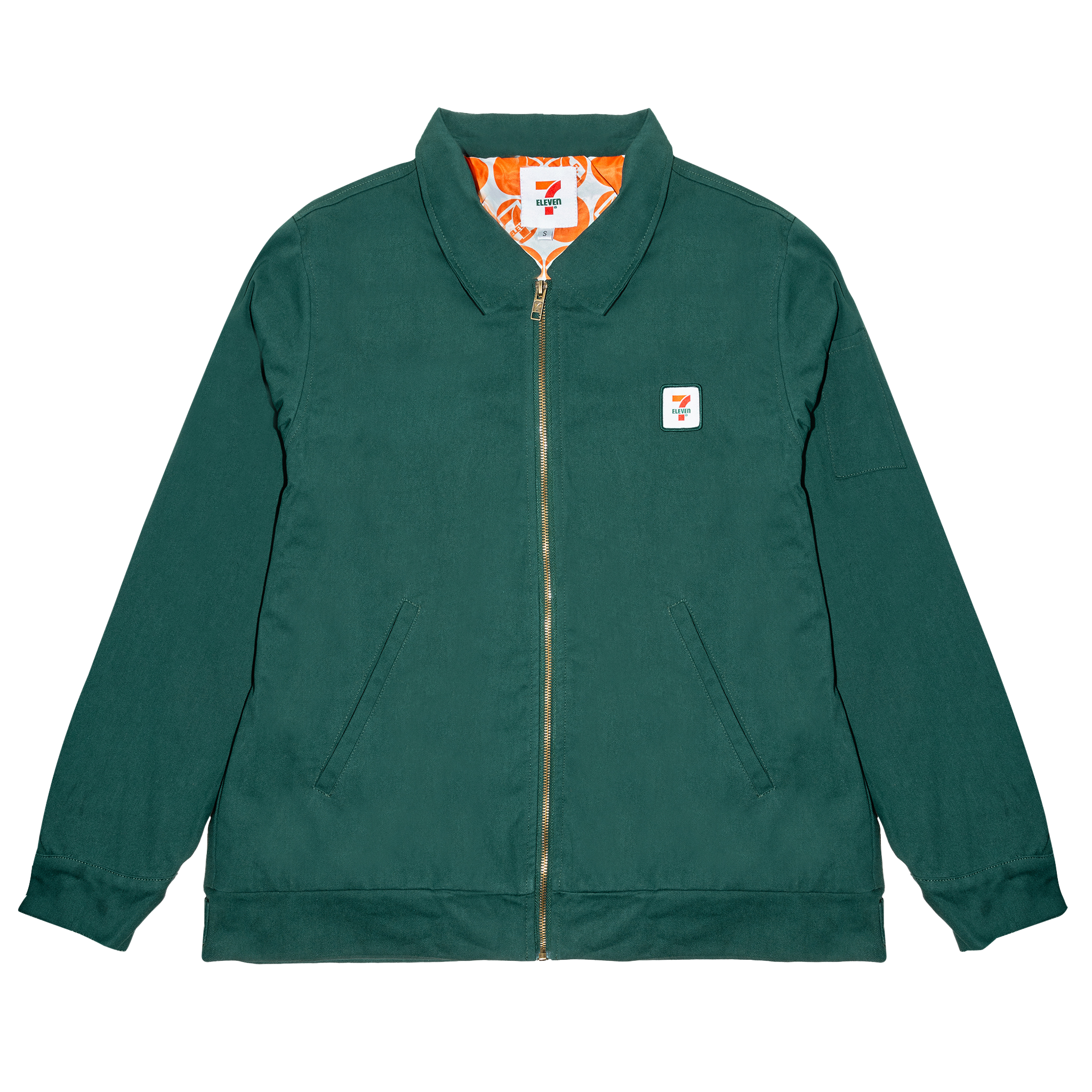 7 Eleven® Canvas Jacket - Durable & Stylish Unisex Denim Jacket for Men & Women | Perfect for Casual Wear, Outdoor Adventures & Street Fashion