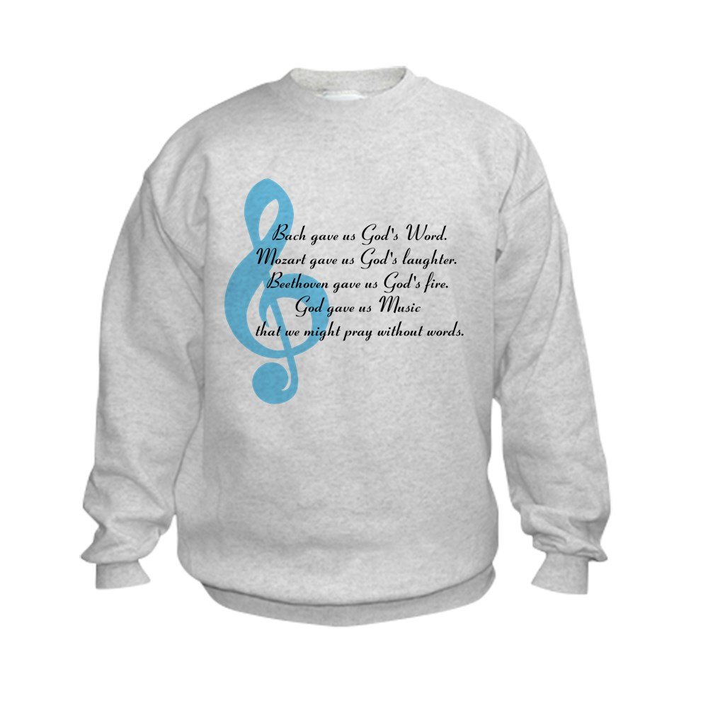 God Gave Us Music Kids Sweatshirt - Cute Christian Hoodie for Boys & Girls - Perfect for Church, Concerts & Music Lovers