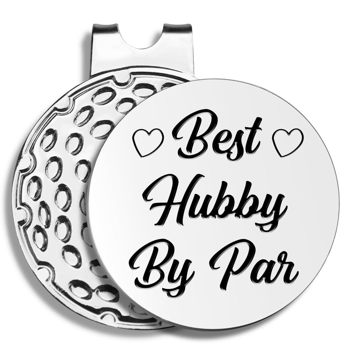 Funny Golf Ball Markers with Hat Clip - Best Golf Accessories for Men, Unique Birthday & Retirement Gifts for Dad, Husband, Grandpa - Perfect for Golf Courses, Tournaments & Practice Sessions