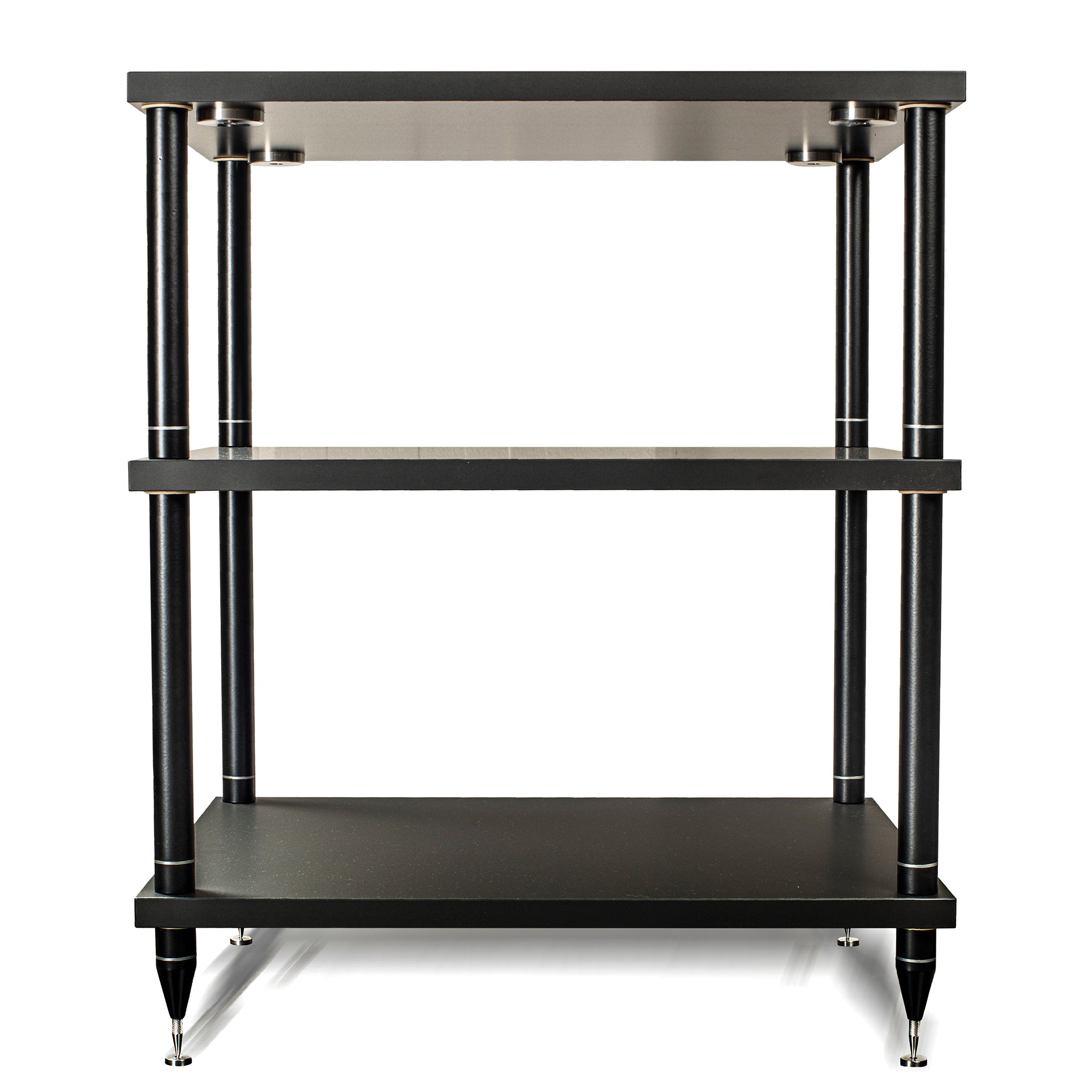 Bassocontinuo Essenza Proton Tower Rack - Premium Audio Equipment Stand for Turntables & Hi-Fi Systems - Perfect for Home Theater & Music Listening Rooms
