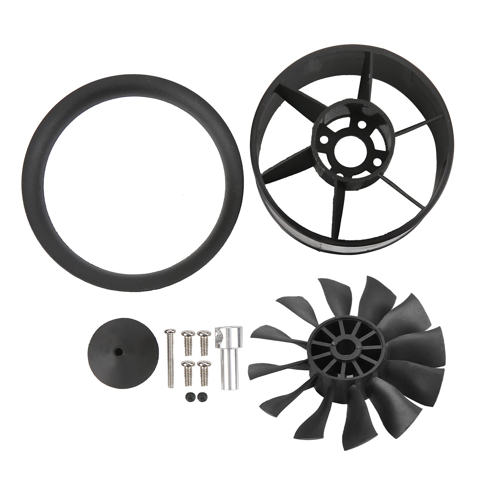 Minifinker High-Performance RC Ducted Fan EDF - Compatible with QF2611-3300/4000/4600/5000KV Brushless Motors - Durable & Stable for Most RC Airplanes - Perfect for DIY Drone Building and RC Plane Upgrades