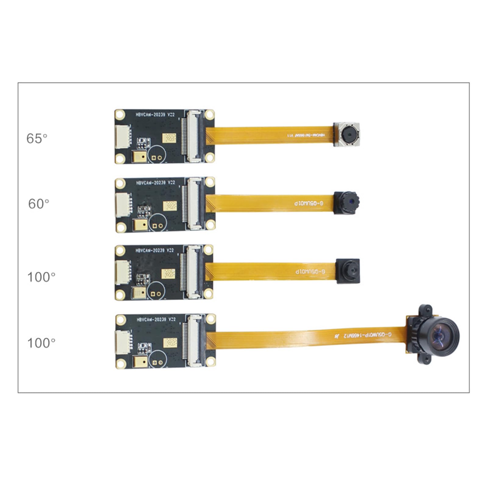 HDKEAN OV5640 USB Camera Module - 5MP HD 2592x1944 Resolution, Plug & Play No Driver Needed for PC/Laptop - Perfect for Video Conferencing, Live Streaming & Security Monitoring
