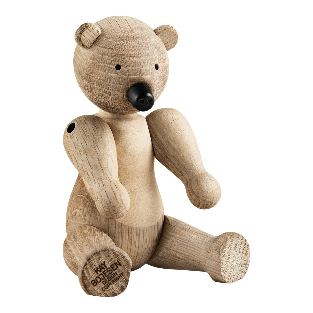 Kay Bojesen Wooden Bear Figurine - Handcrafted Scandinavian Design for Home Decor, Nursery & Gift Giving